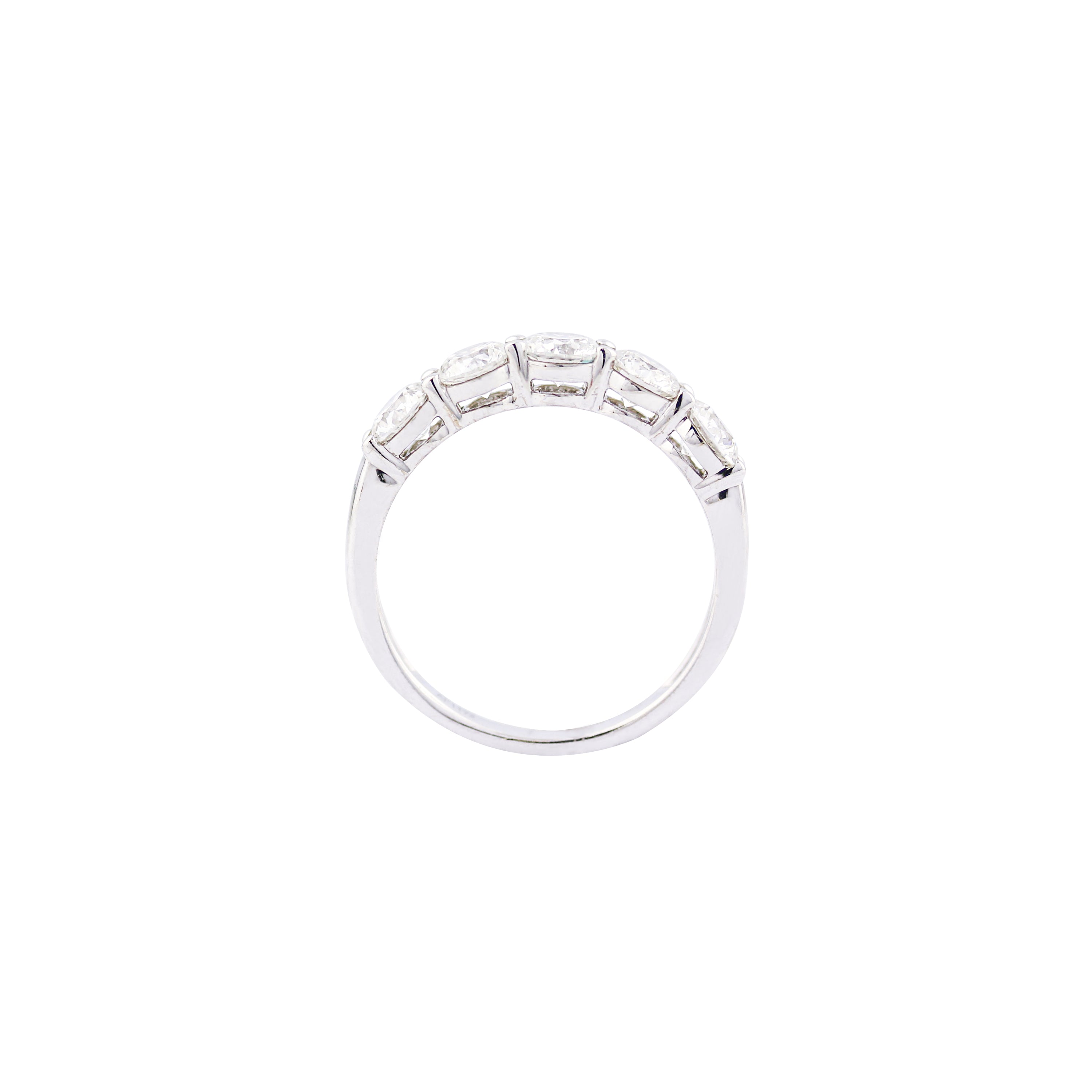 Timeless Bond Diamond Half Eternity Ring