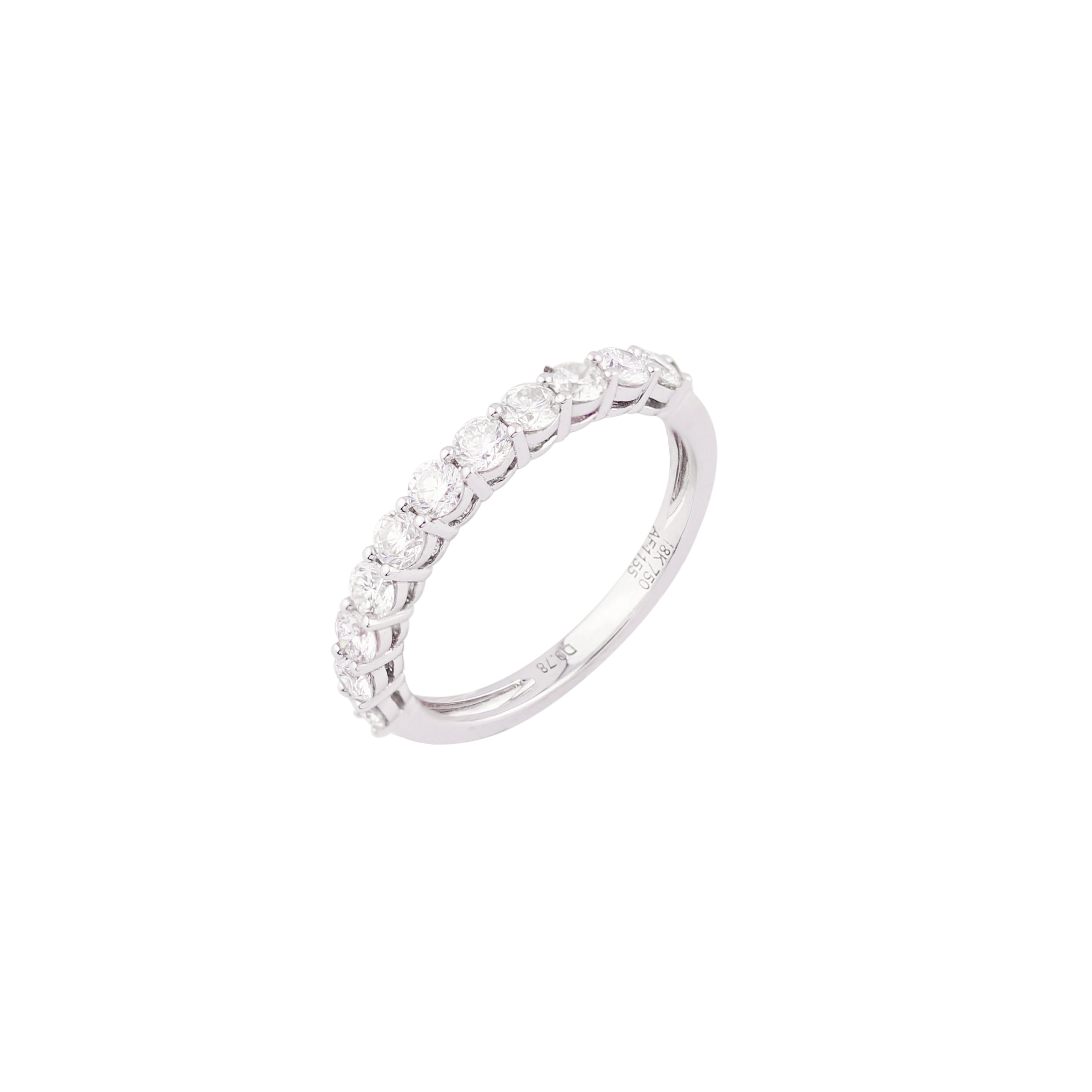 Still Forever Diamond Half Eternity Ring