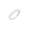 Round-Cut Diamond Half Eternity Ring