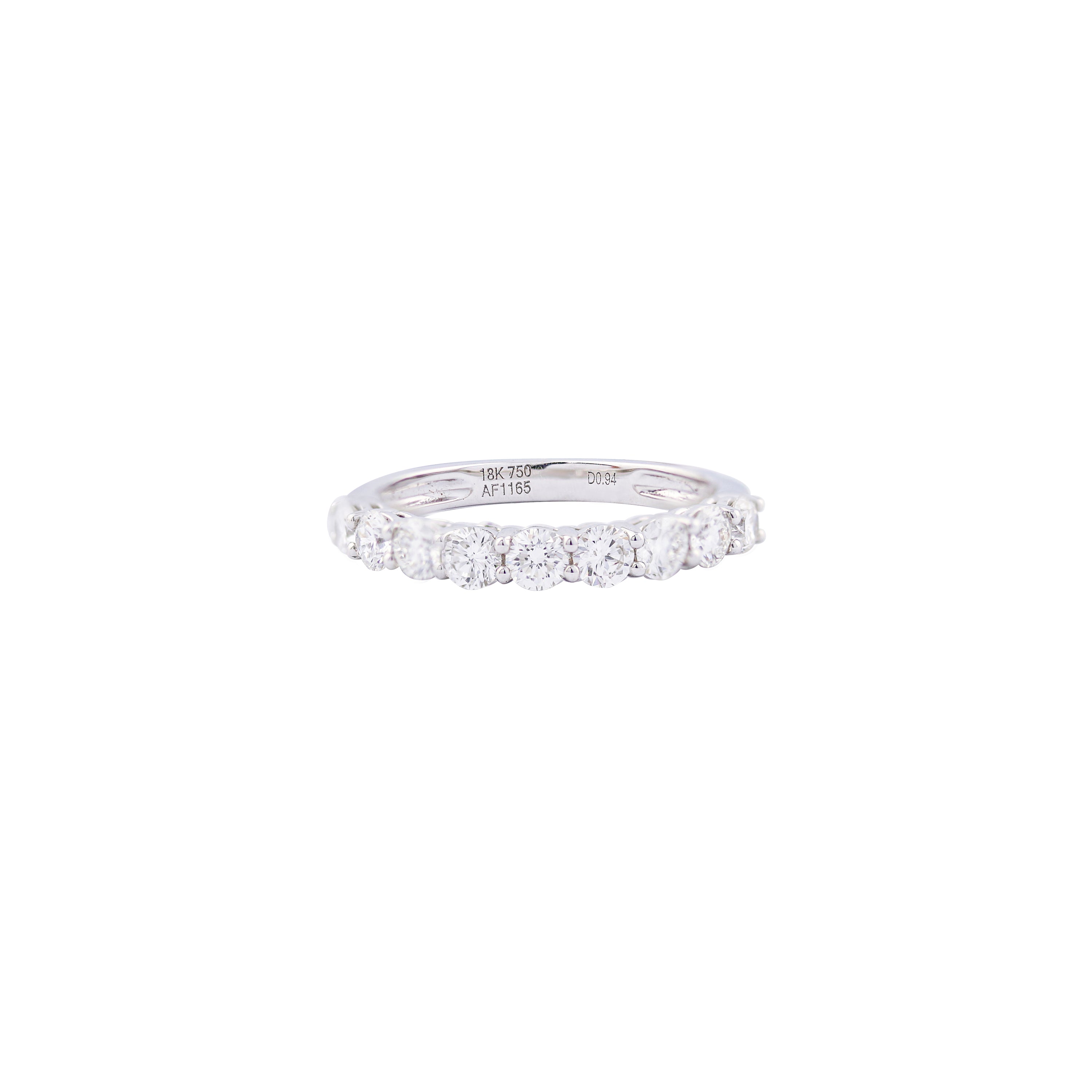 Forever True Diamond Half Eternity Ring