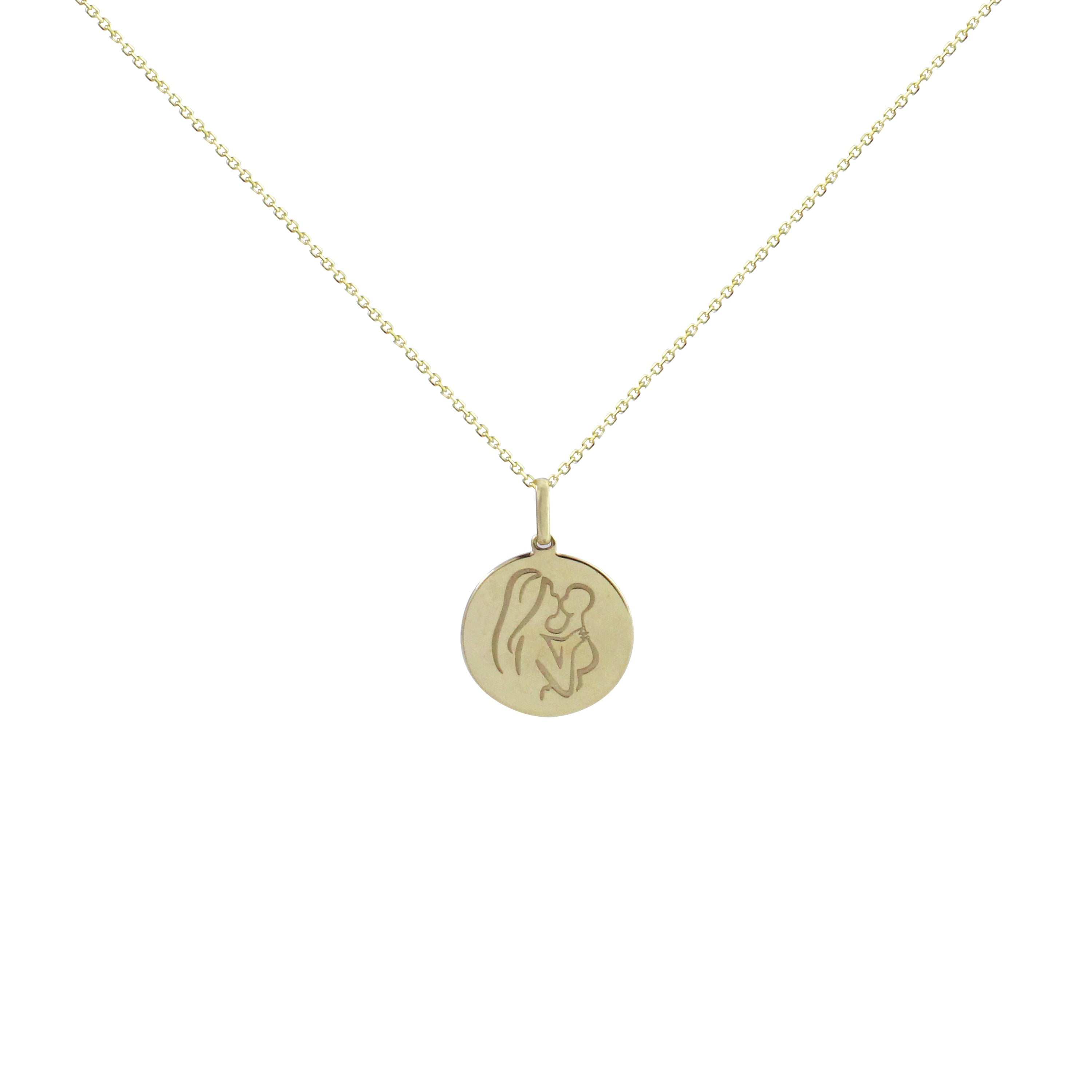 Circle of Love Gold Necklace