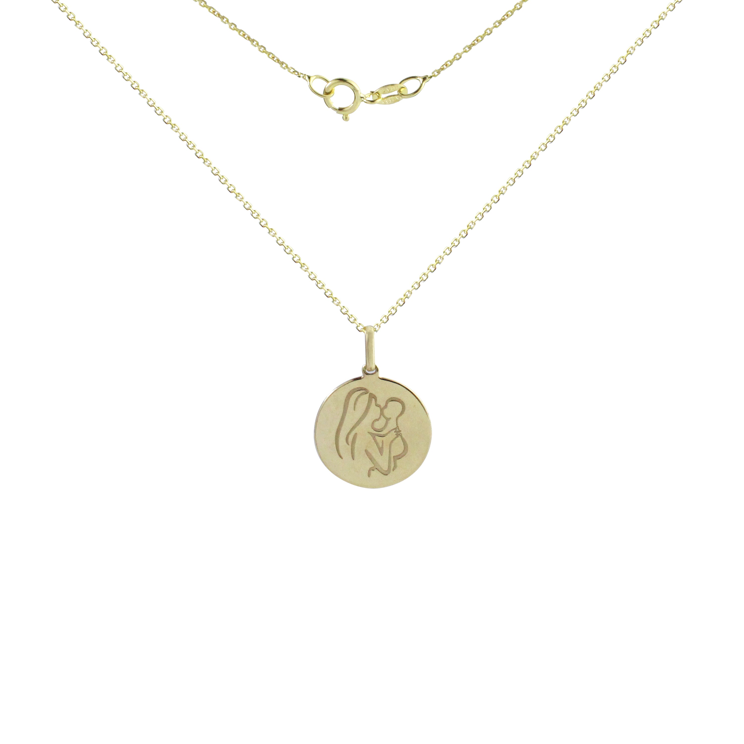 Circle of Love Gold Necklace