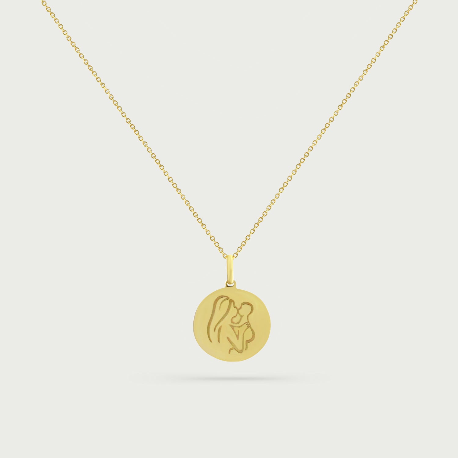 Circle of Love Gold Necklace
