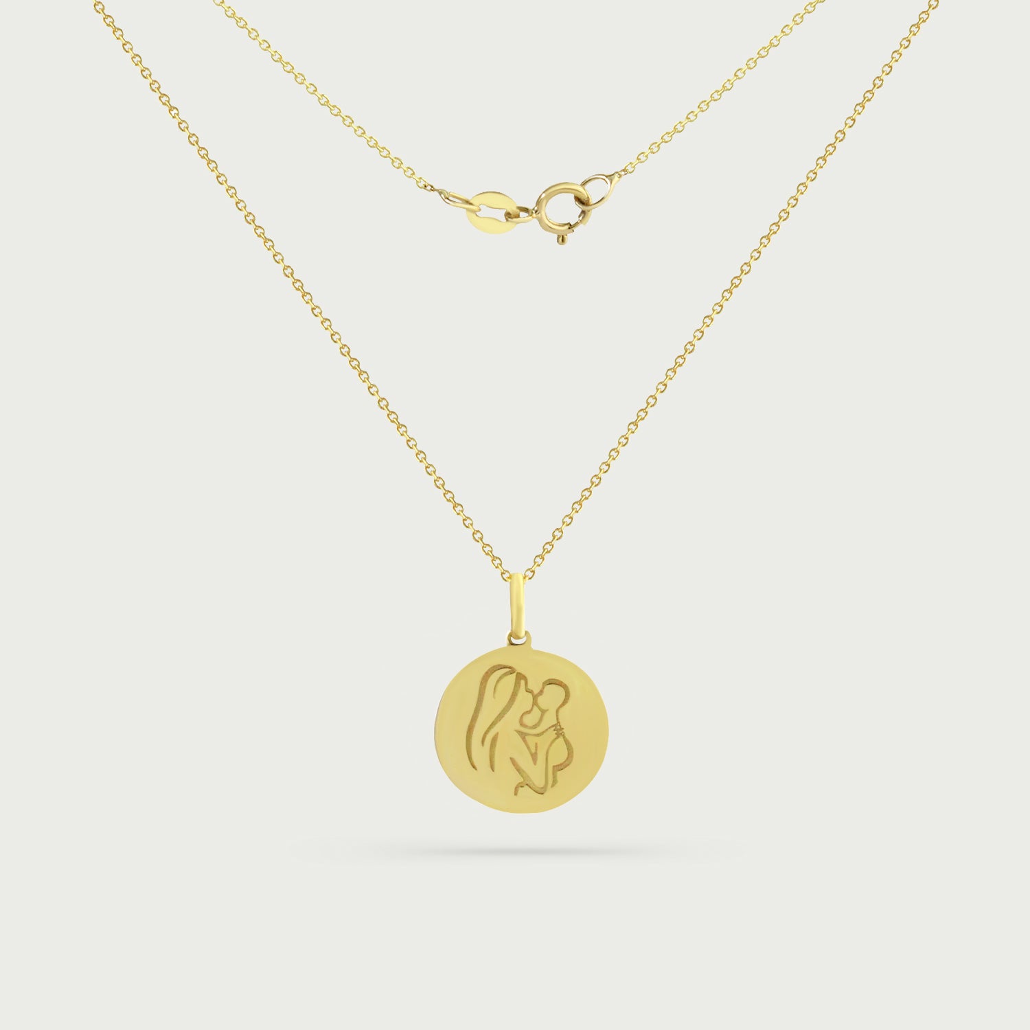 Circle of Love Gold Necklace