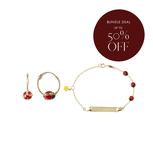 Bundle Deal: Out To Play Bracelet and Out To Play Hoop Earrings