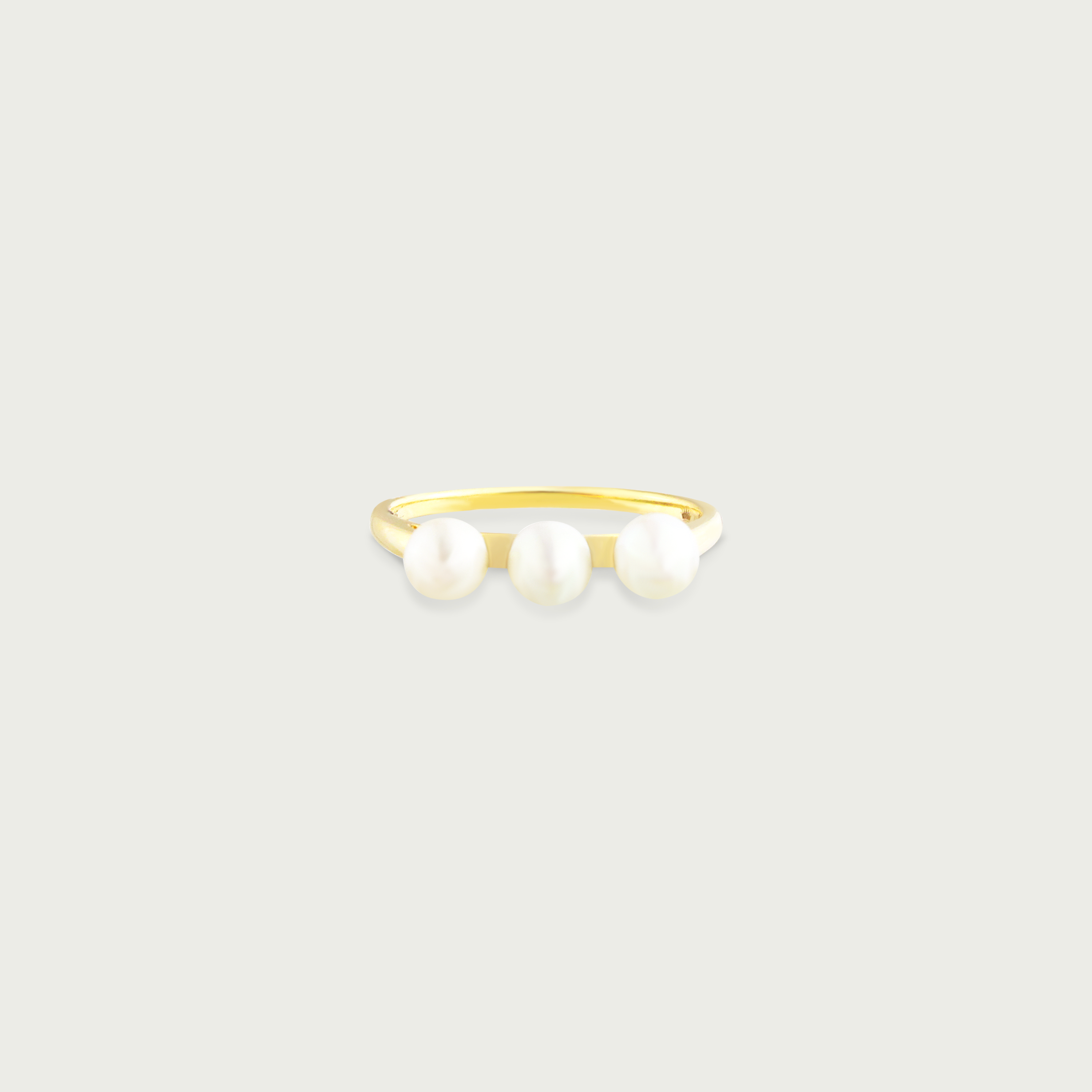 Sea Nymph Three Pearl Ring