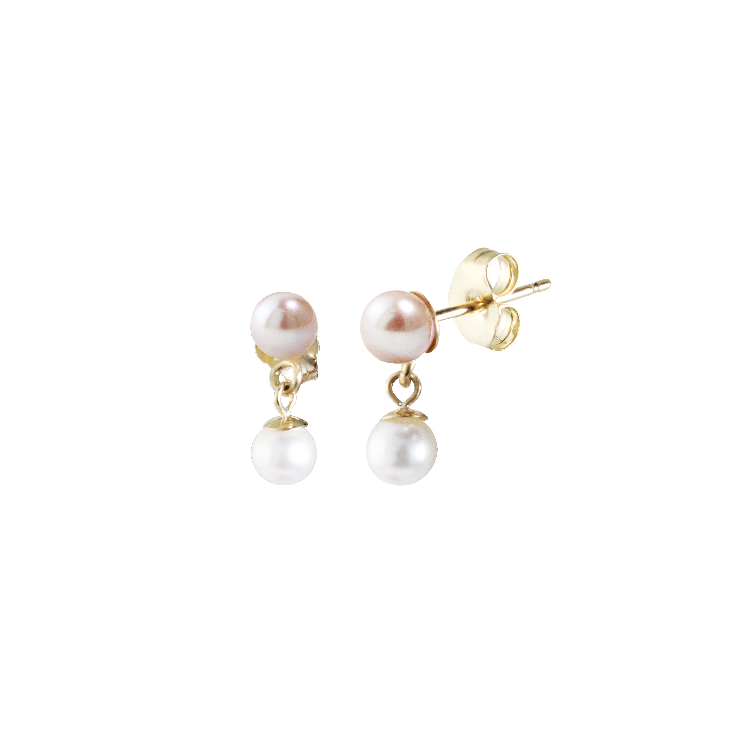 Itty Bitty Pearl Stud Earrings