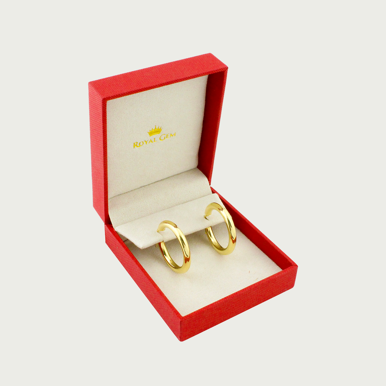 Opening Act Gold Hoop Earrings