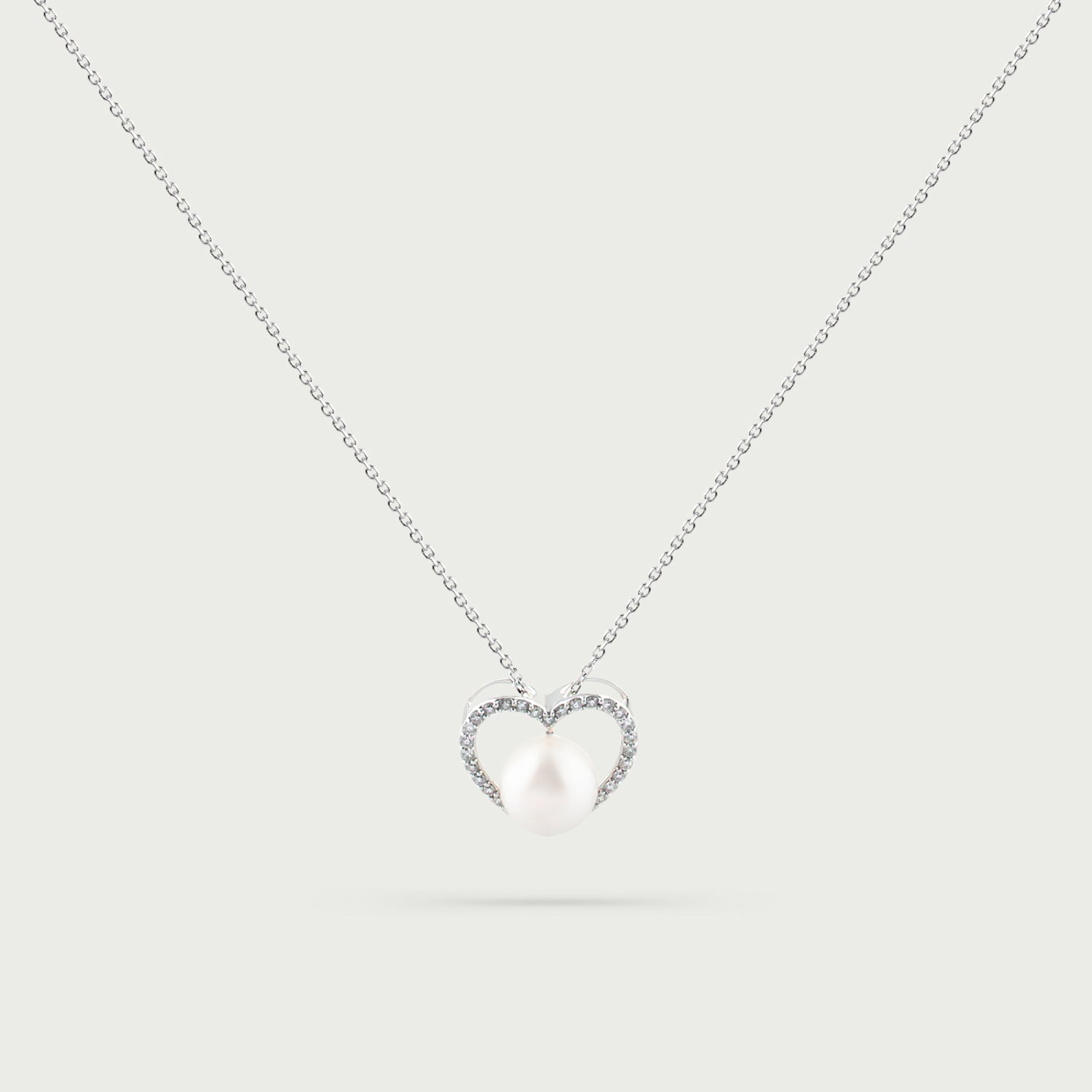 Heartlight Pearl Necklace