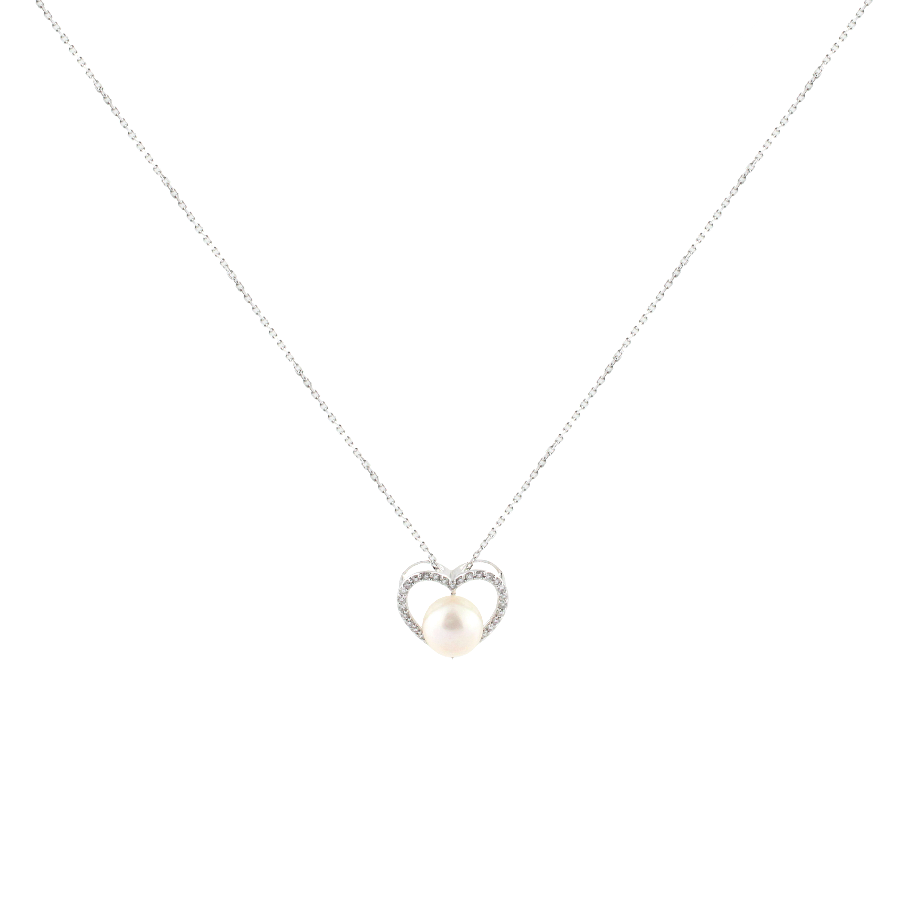 Heartlight Pearl Necklace