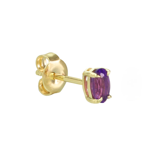 Just Wear 'Em Amethyst Stud Earrings