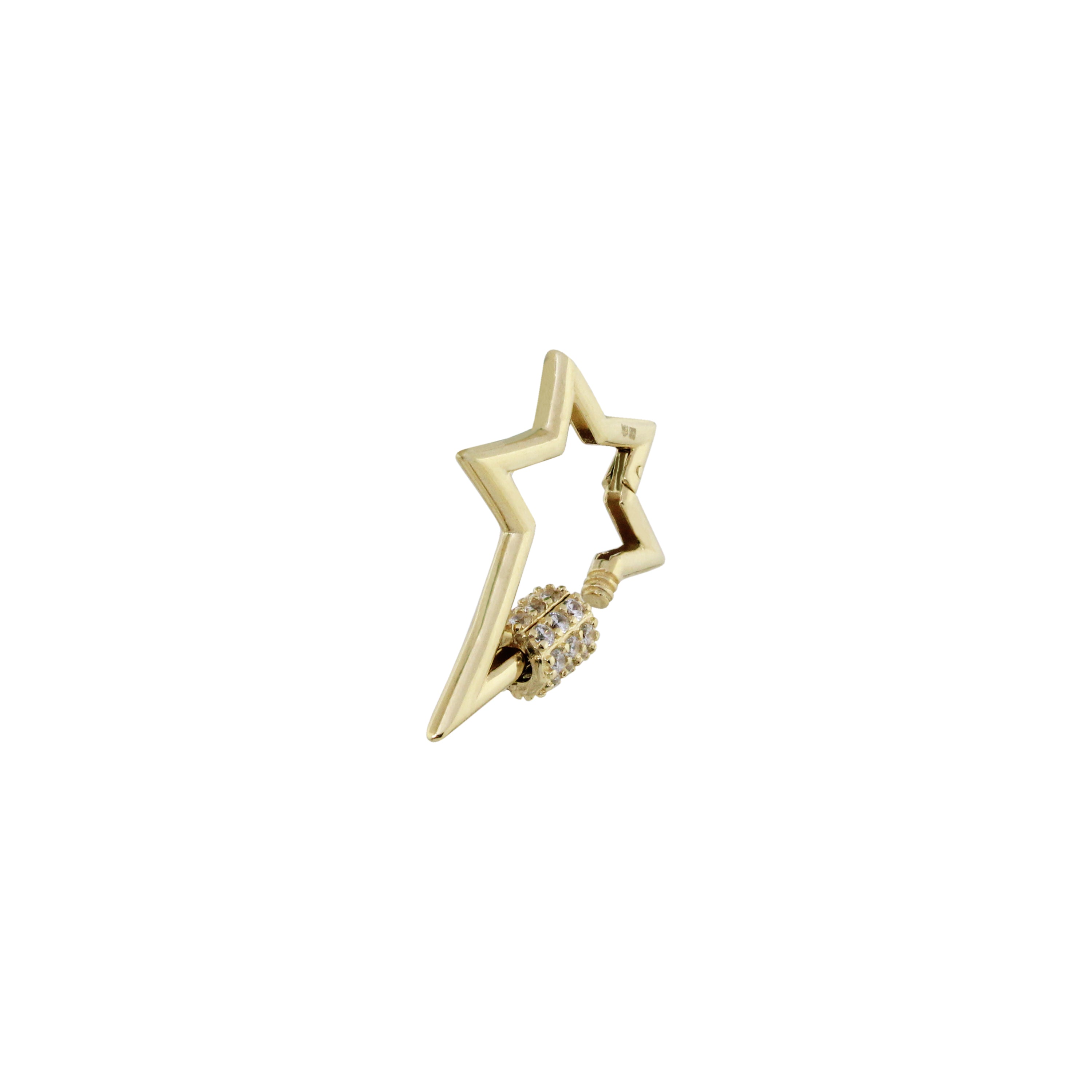 Starburst Gold Pendant