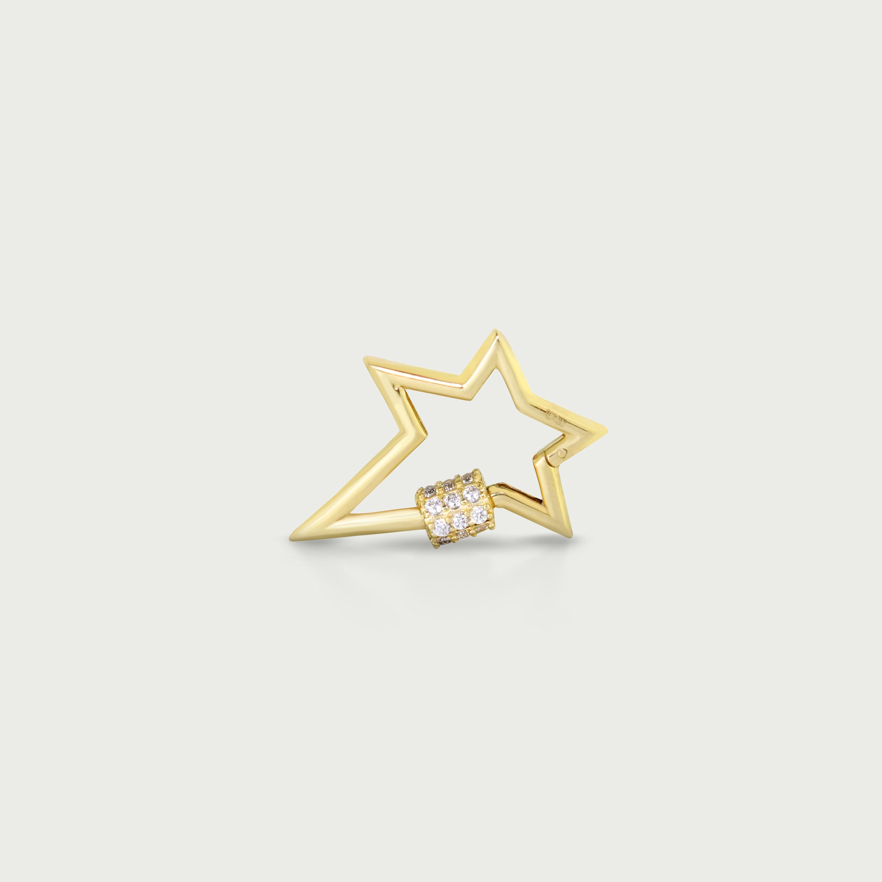 Starburst Gold Pendant