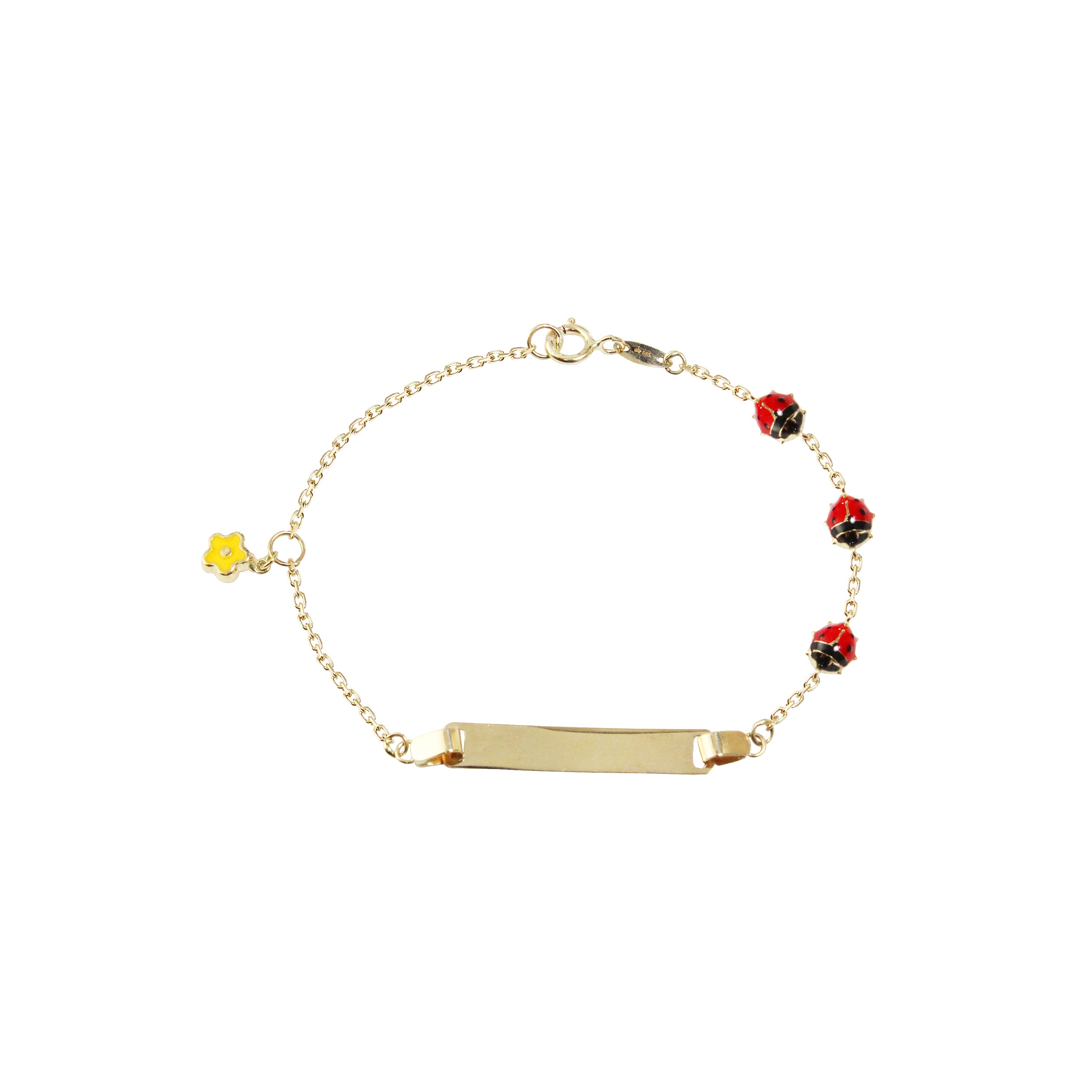 Luck Finds You Gold Bracelet