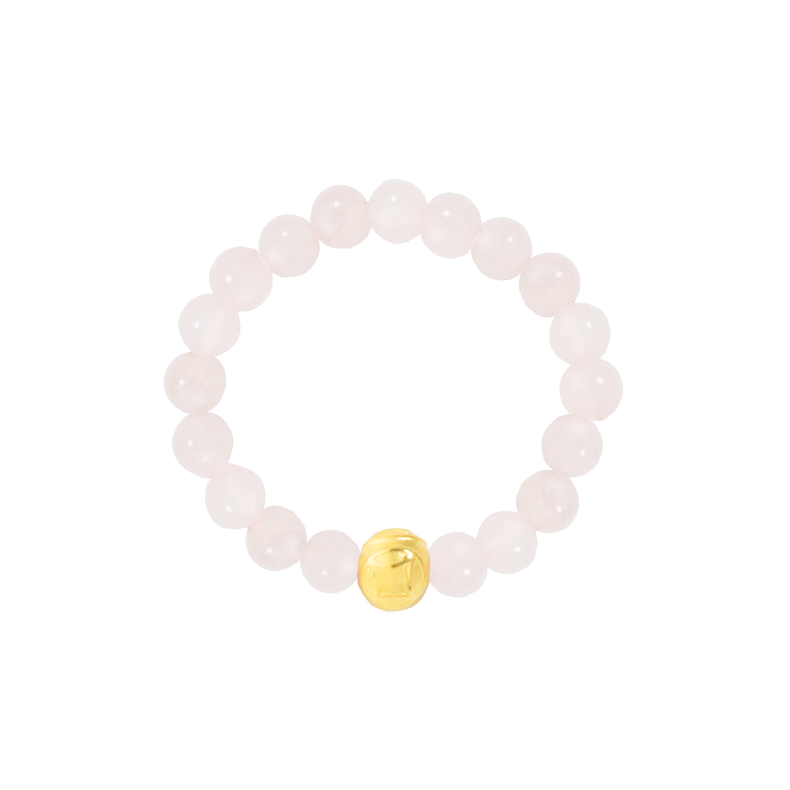 Hold Me Close Rose Quartz Bracelet