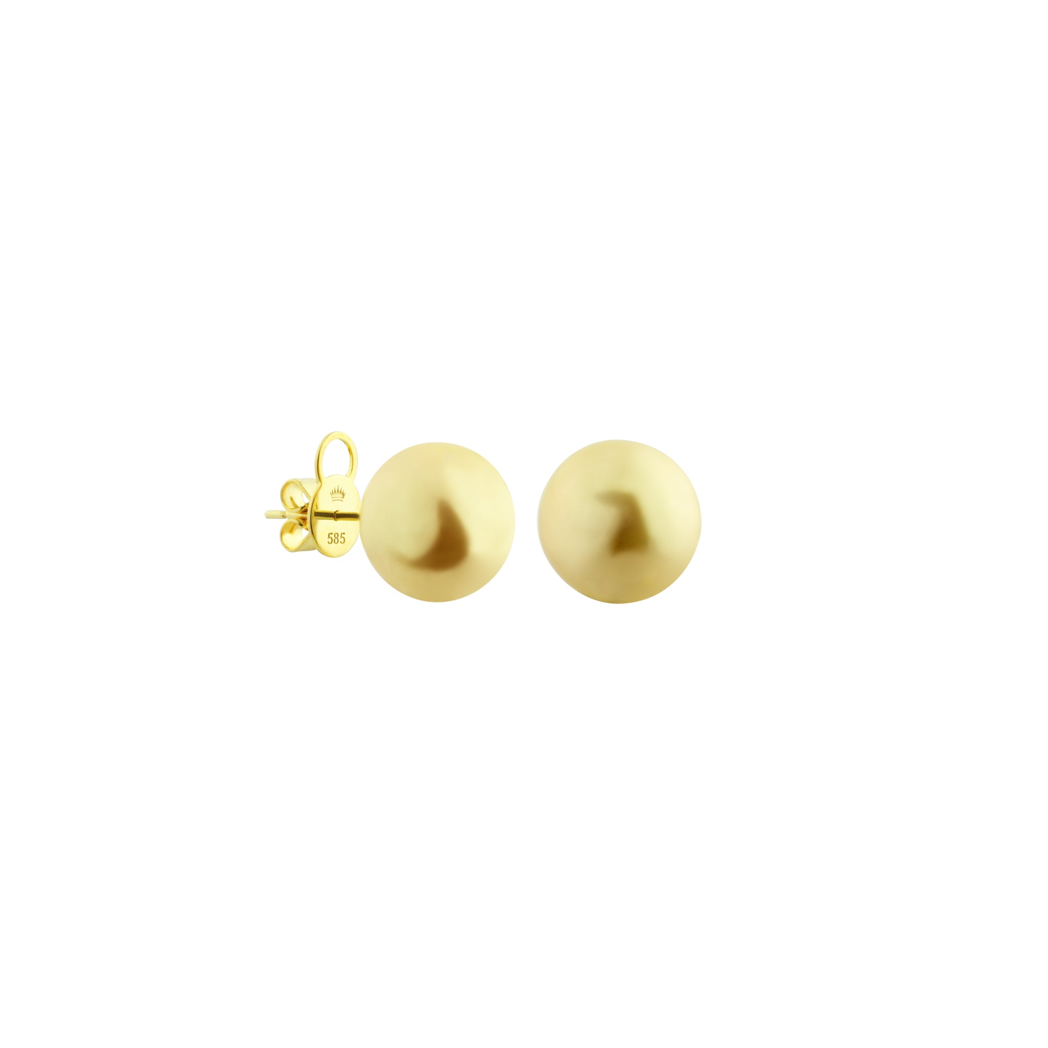 Ocean in Motion Pearl Stud Earrings