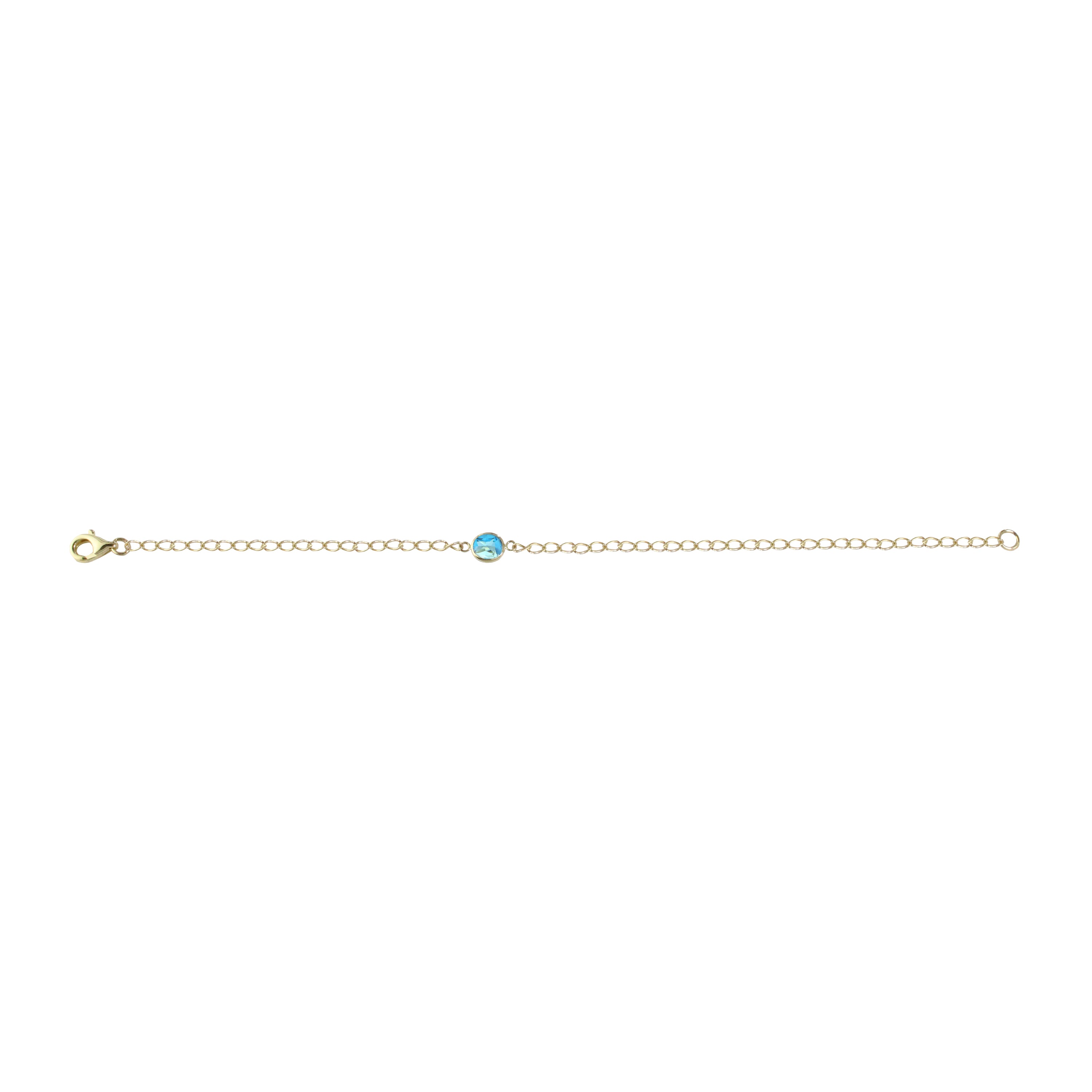 Inner Glow Blue Topaz Bracelet