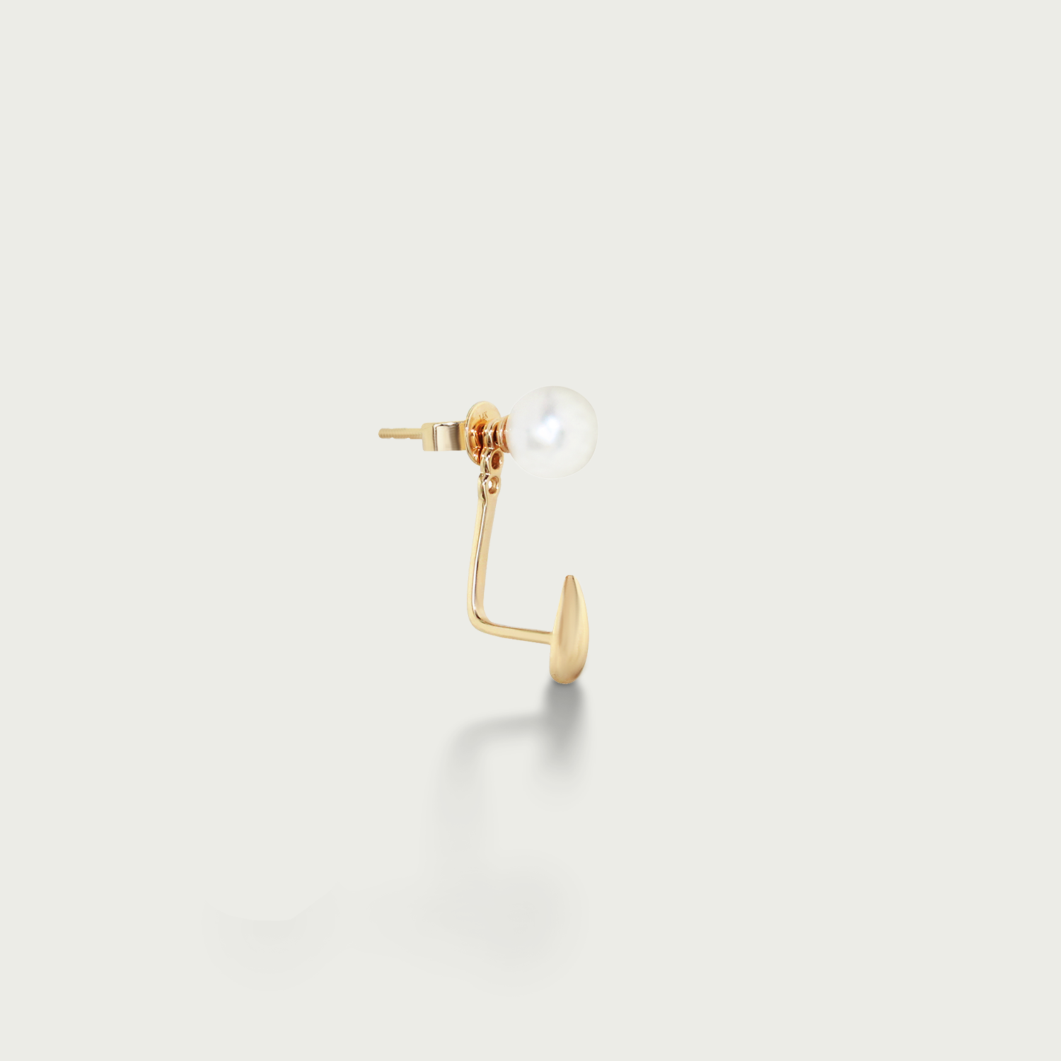 Moonlit Bay Pearl Stud Earrings