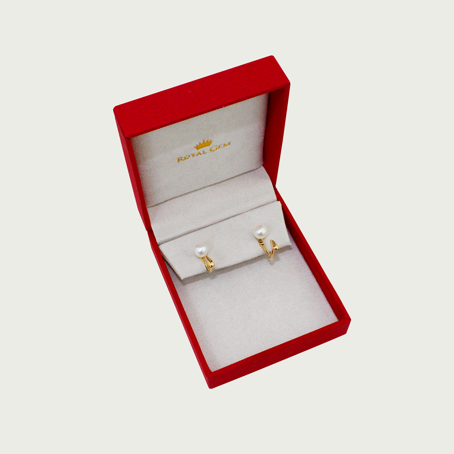 Moonlit Bay Pearl Stud Earrings