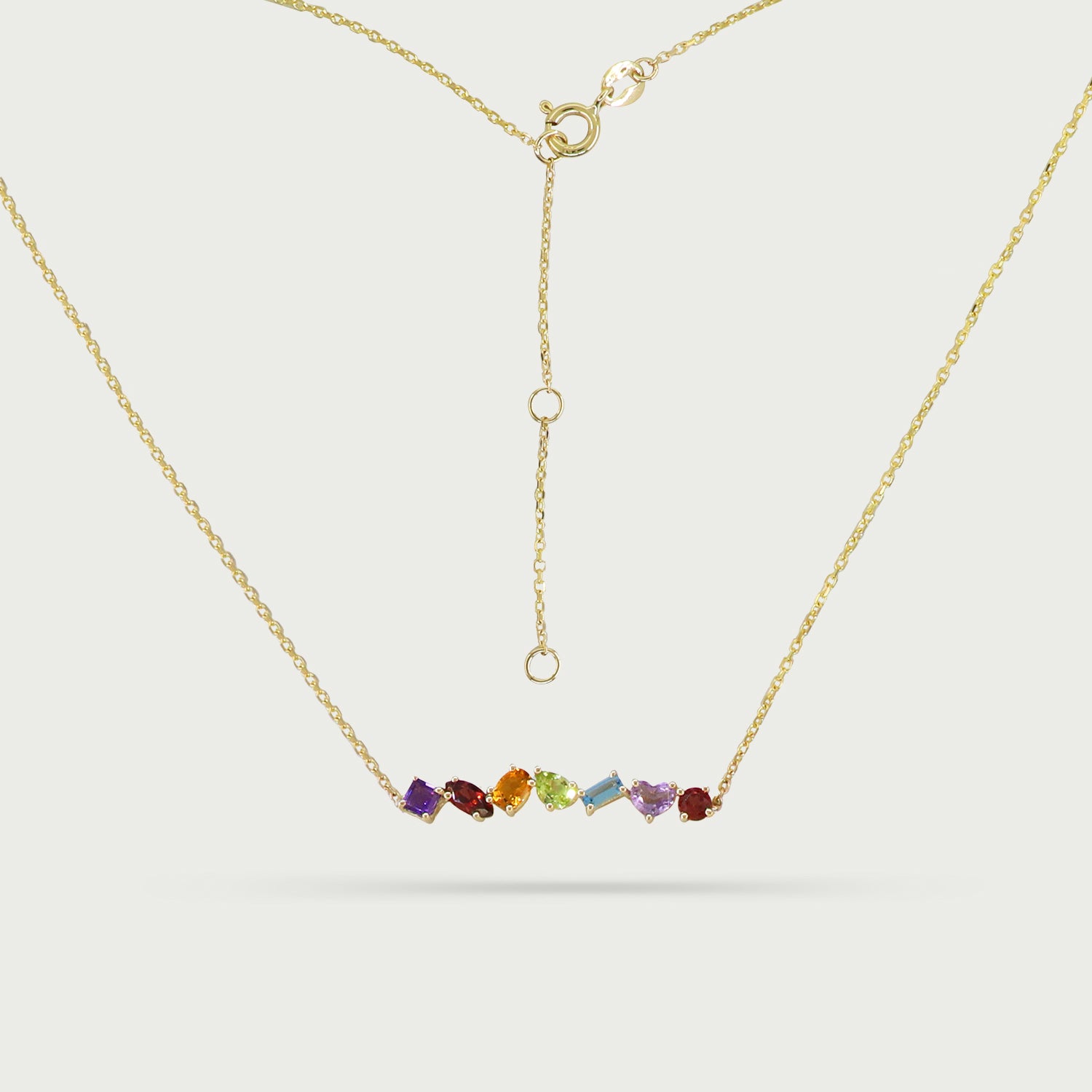 This is Major, Major Rainbow Necklace