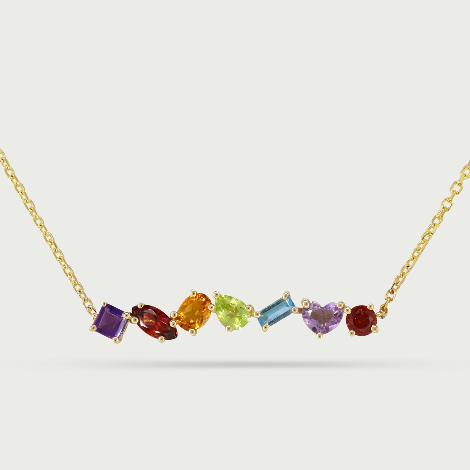 This is Major, Major Rainbow Necklace