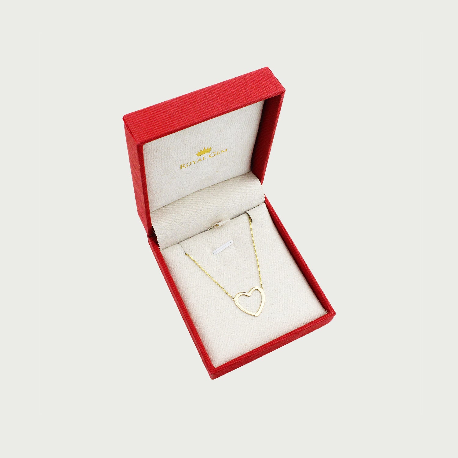 Endearing Heart Gold Necklace