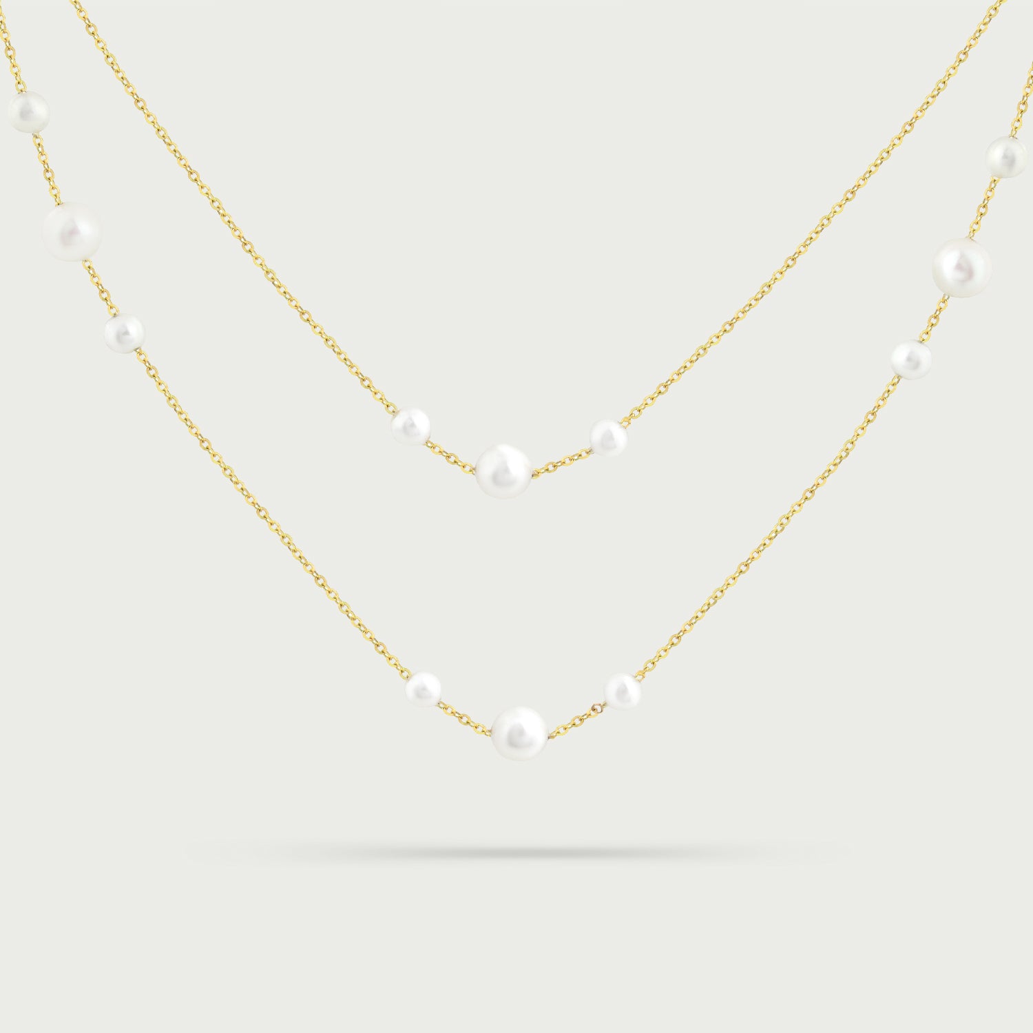 Seabreeze Drift Pearl Necklace