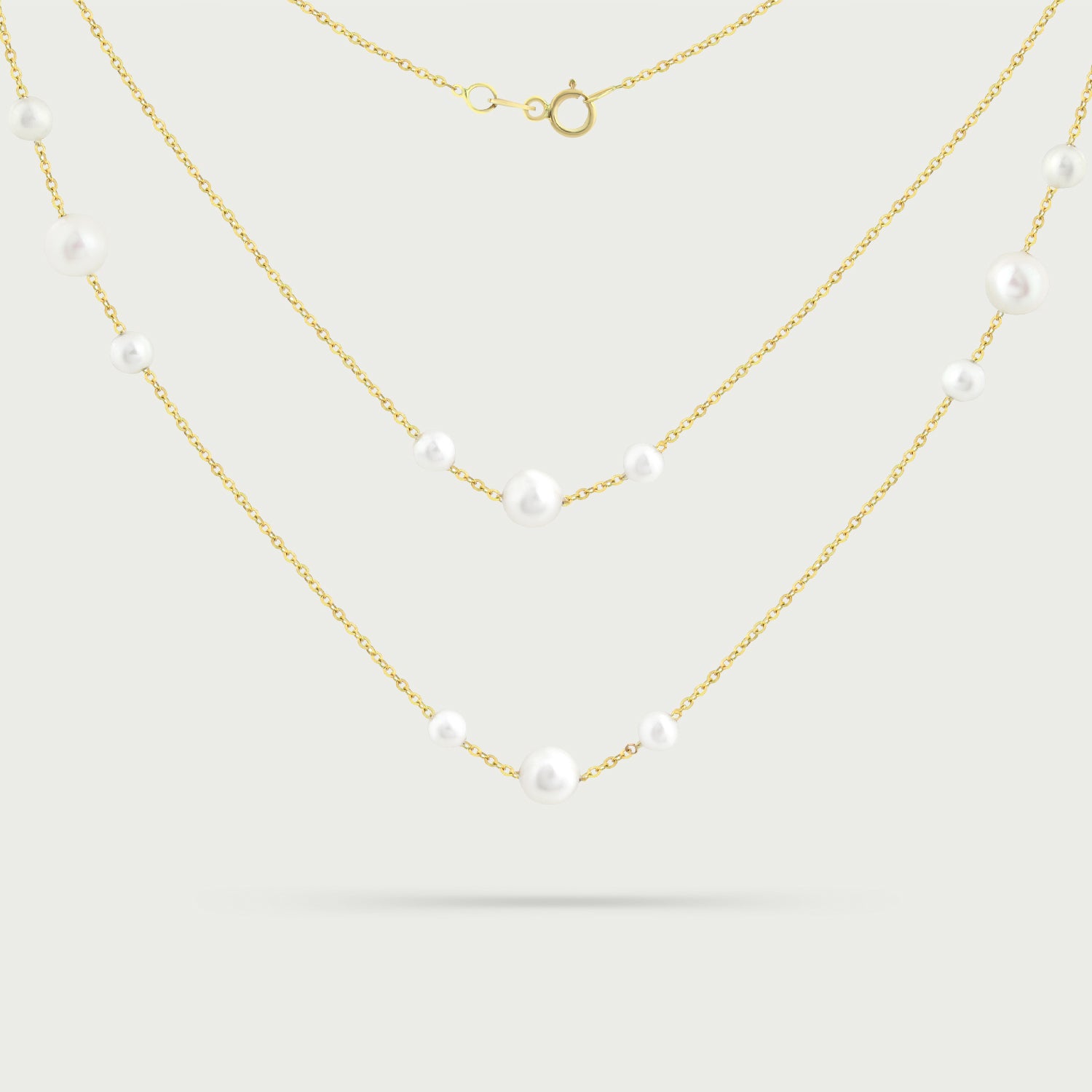 Seabreeze Drift Pearl Necklace
