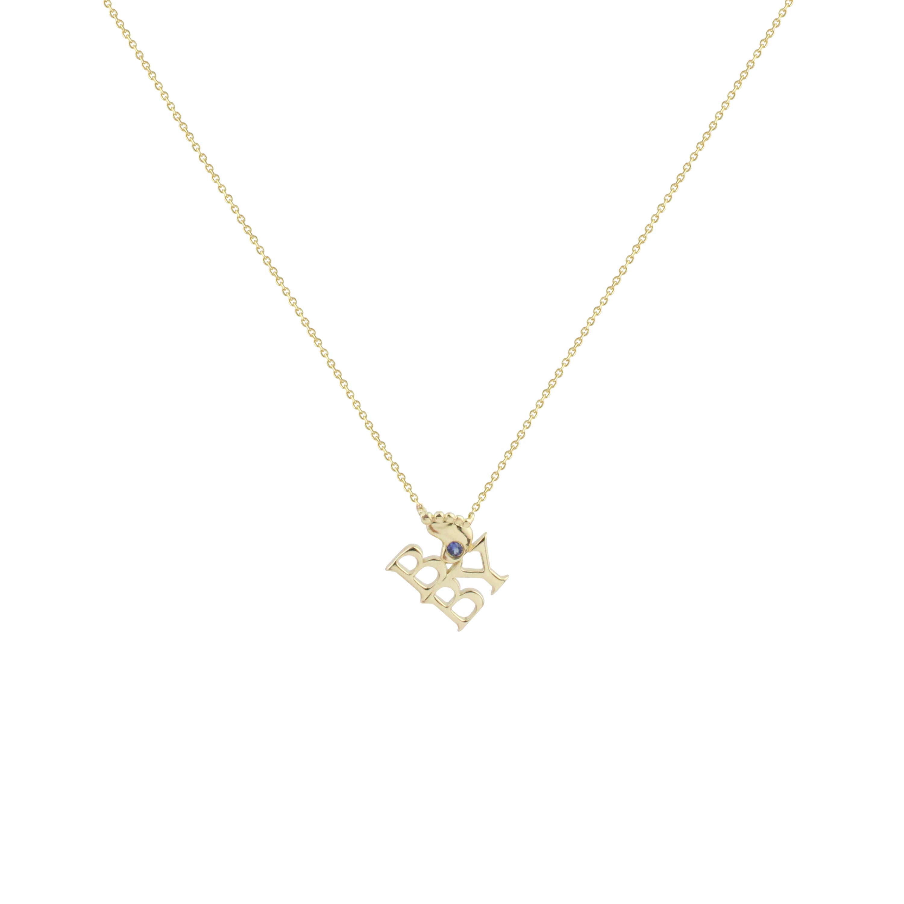 Sweet Beginning Baby Footprint Necklace