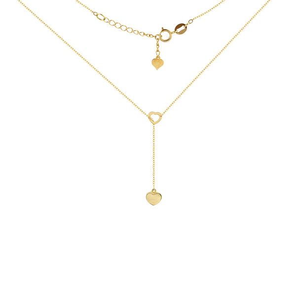 Lover’s Embrace Lariat Necklace