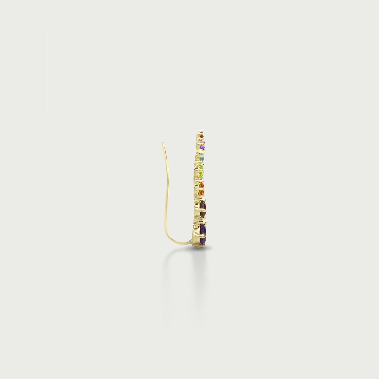 Give it to me Love Rainbow Crawler Earrings