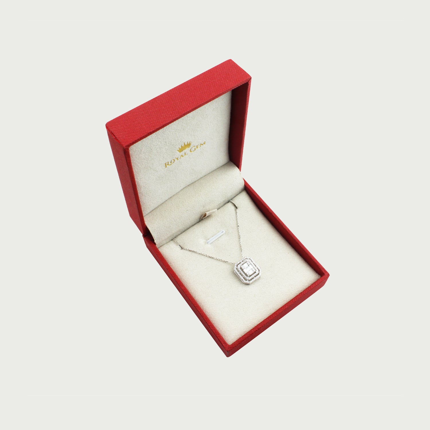 Brilliance Frame Diamond Necklace