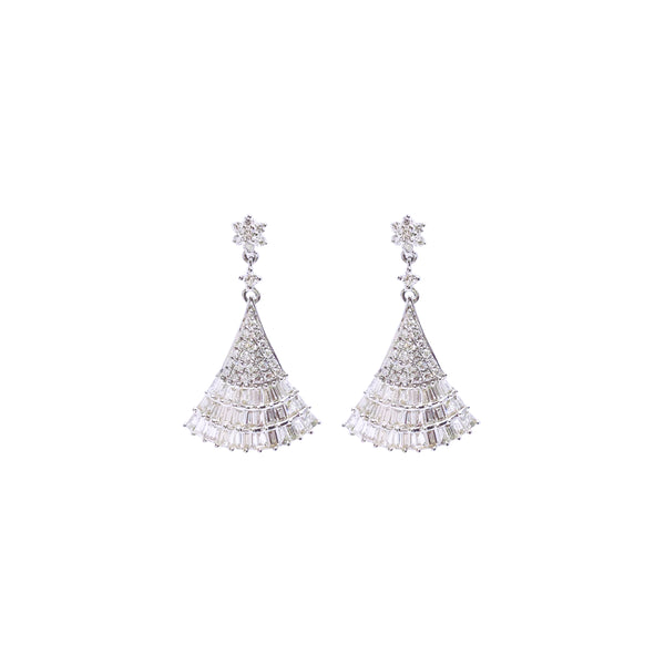 Chandelier Diamond Dangling Earrings