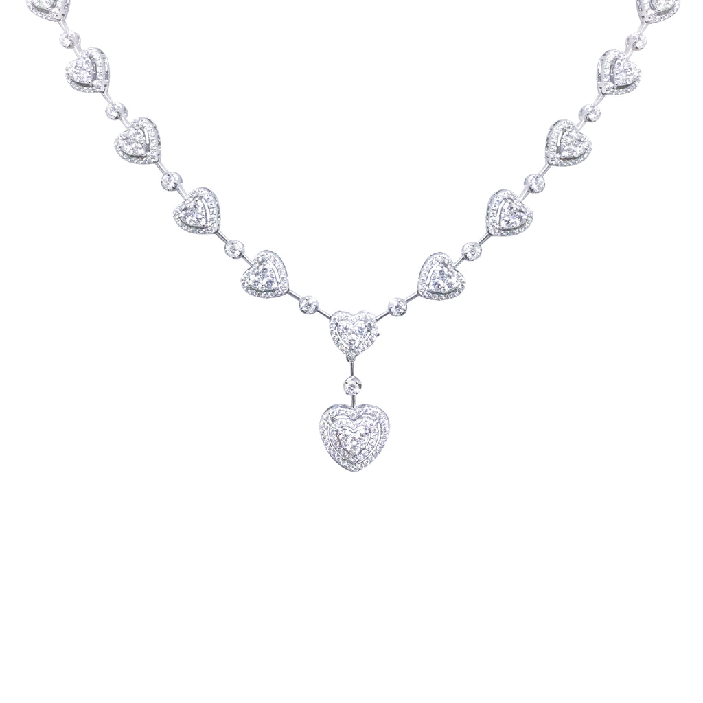Happy Heart Diamond Necklace