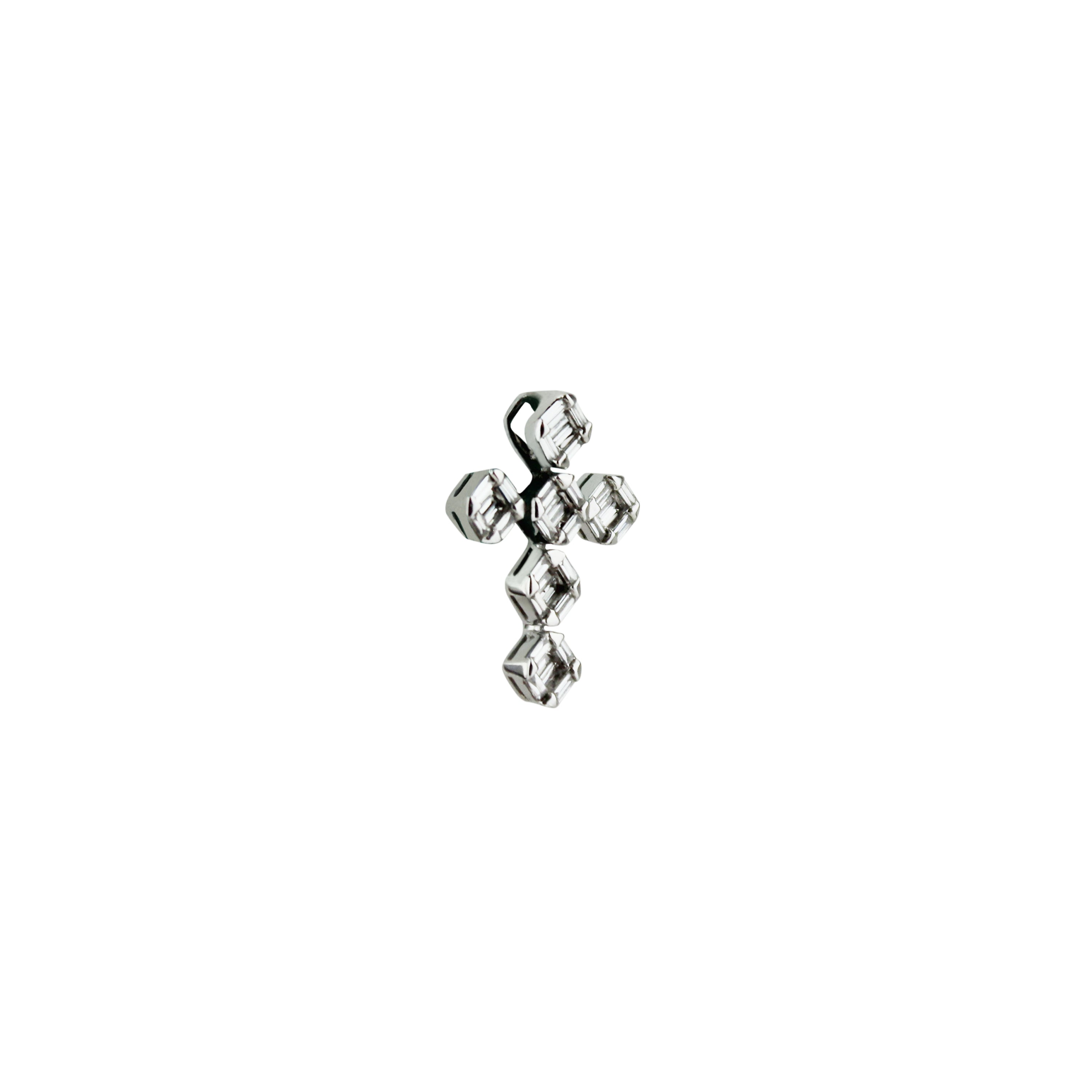 Aurelia Cross Diamond Pendant