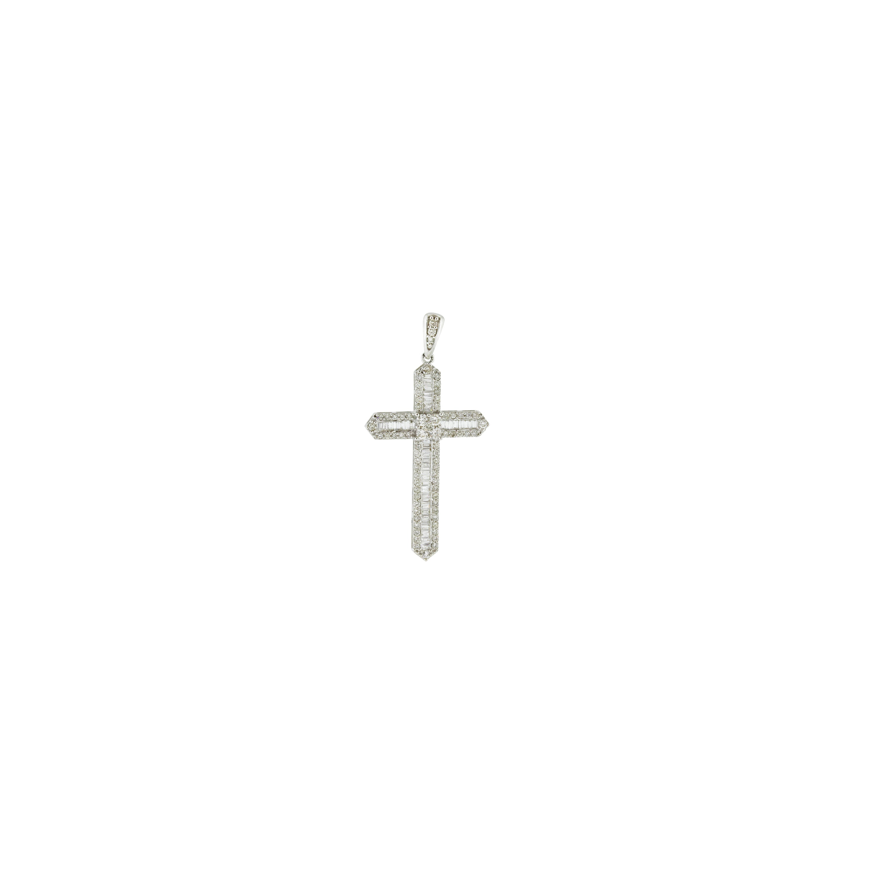Valloria Cross Diamond Pendant