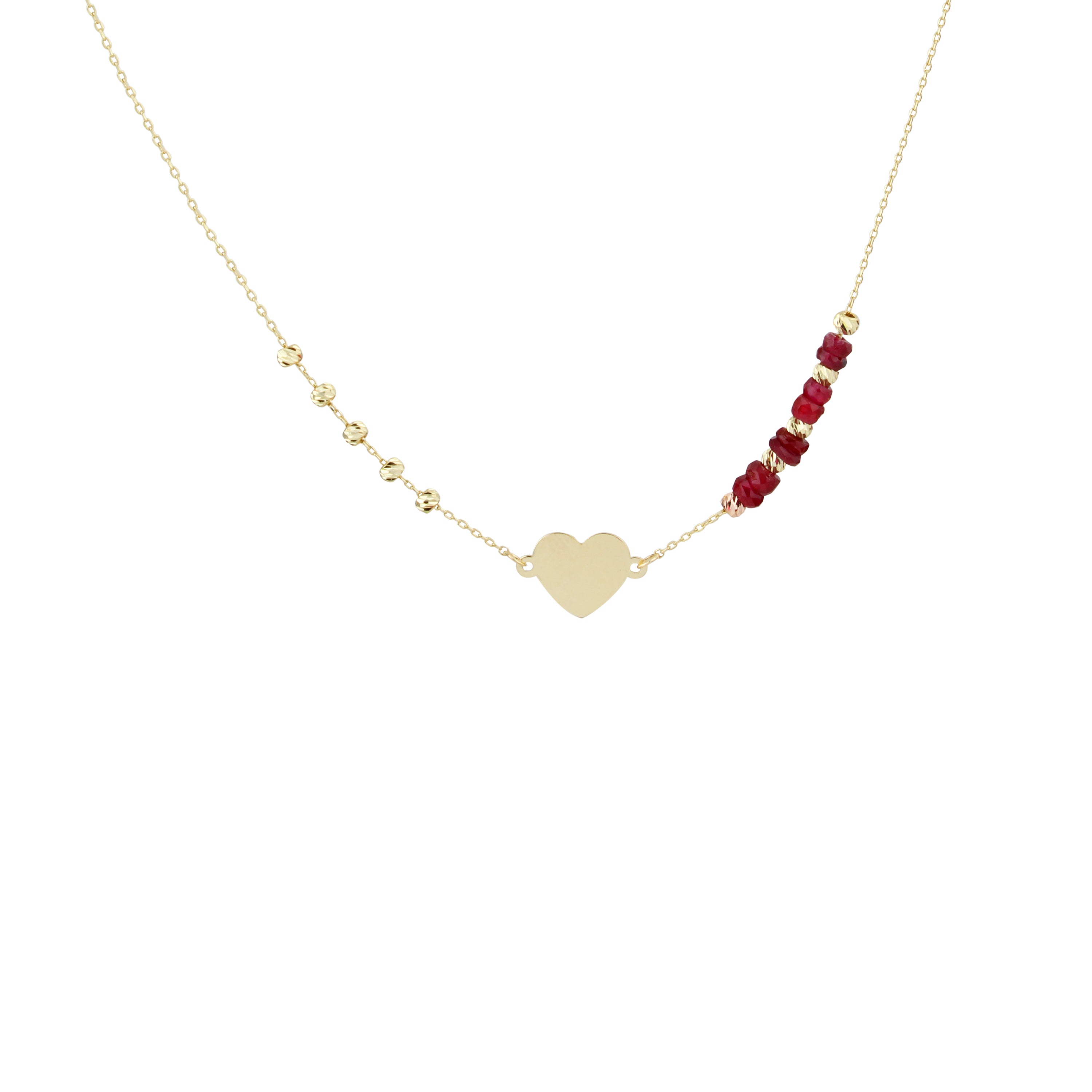 Premiere Heart Ruby Necklace