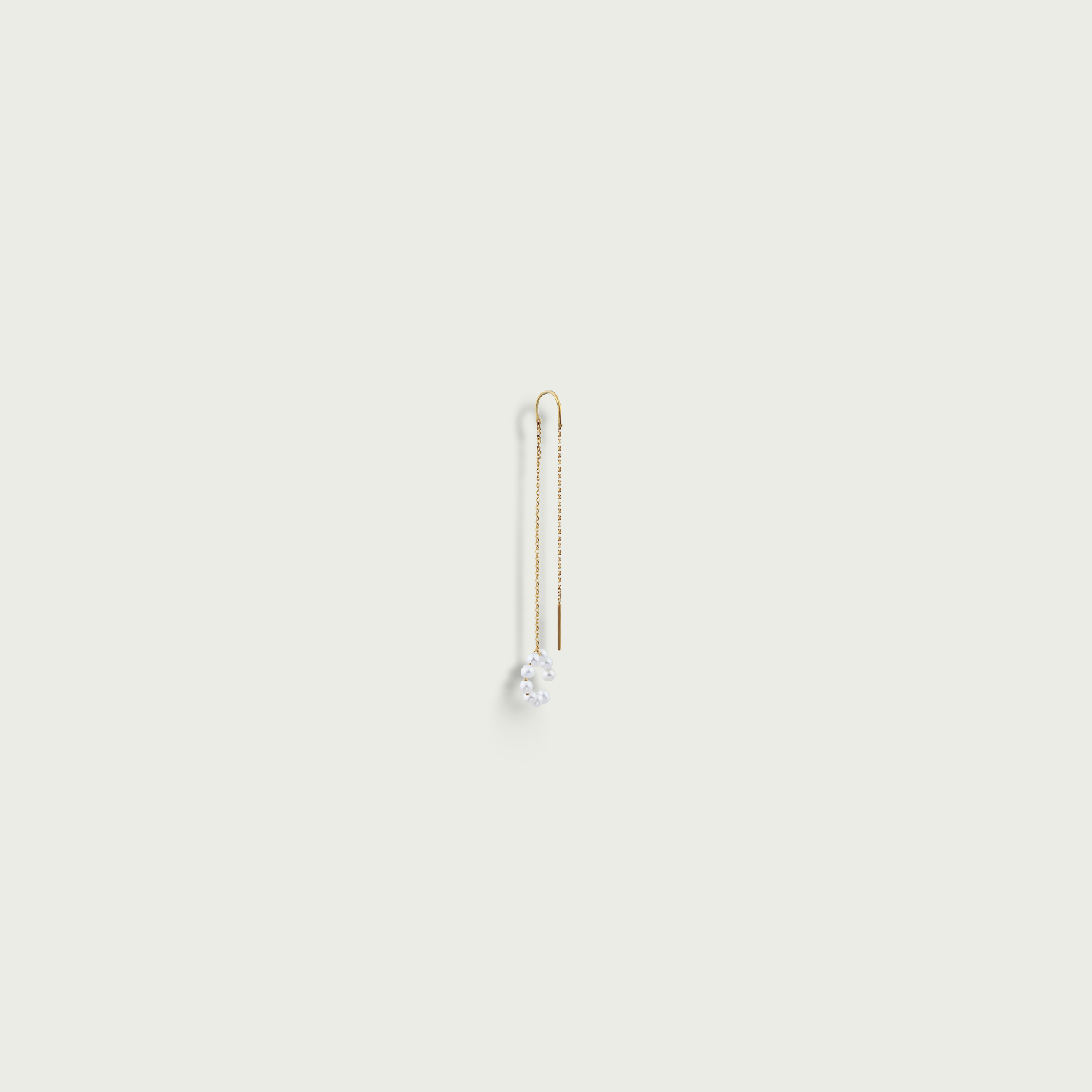 Tides and Tanlines Pearl Conch Cuff Earrings