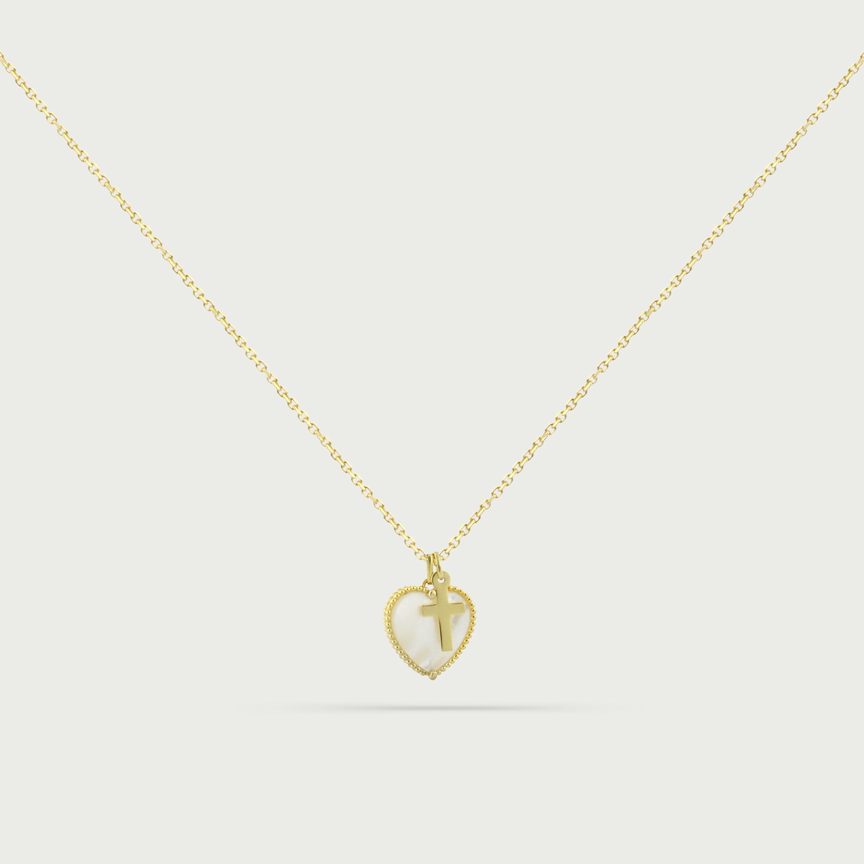 Heart of Grace Gold Necklace