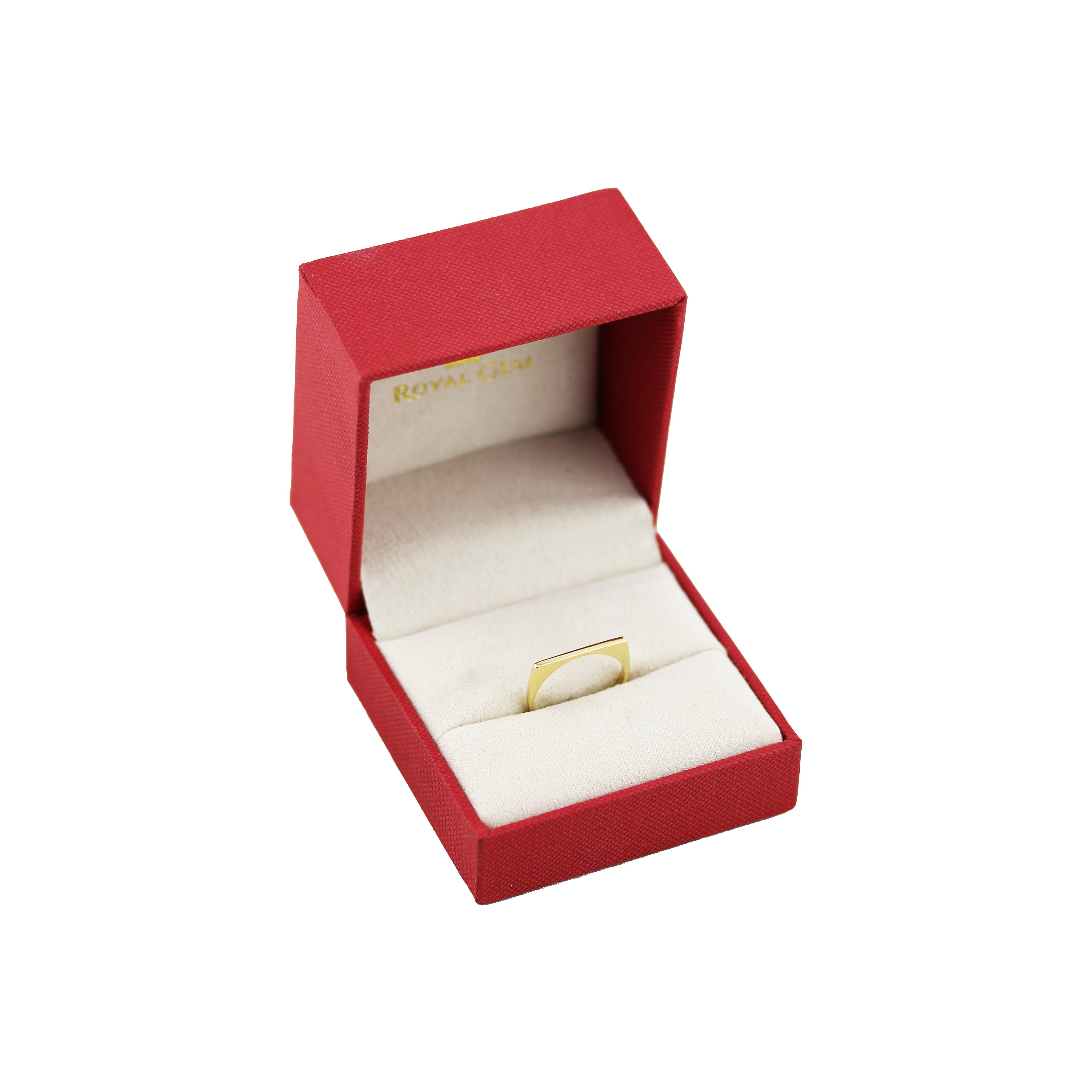 Be Seen Gold Ring