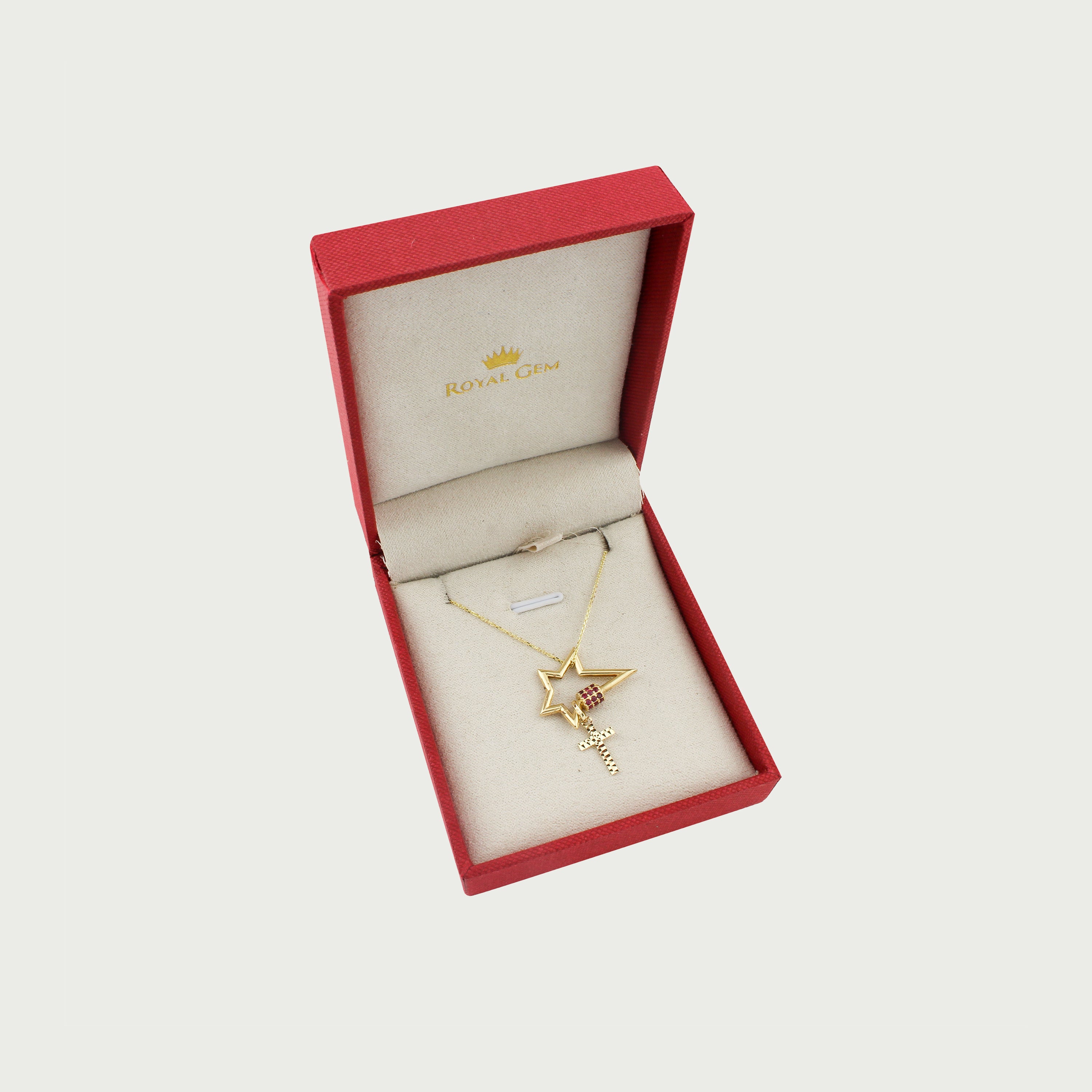 Sacred Star Cross Necklace