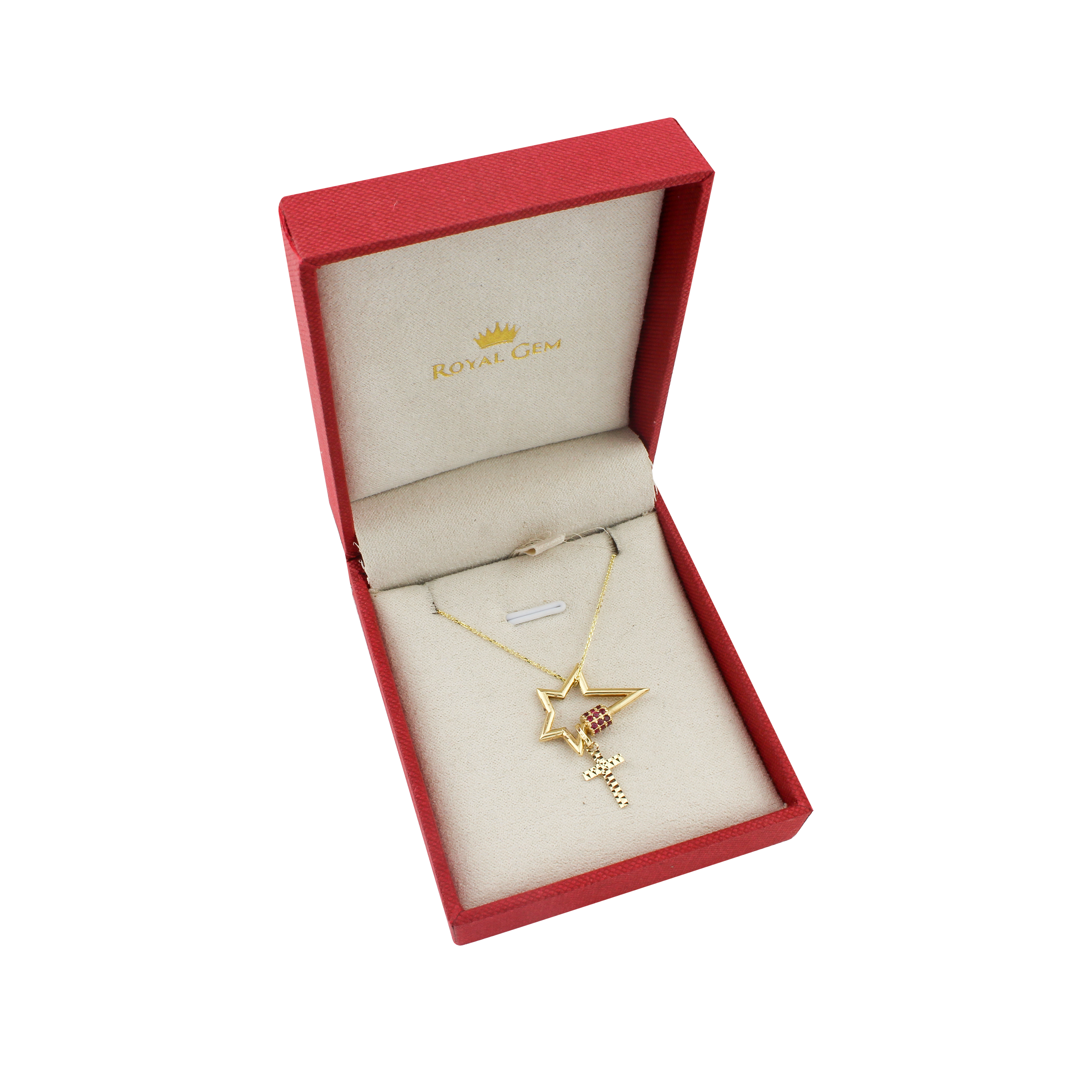 Sacred Star Cross Necklace