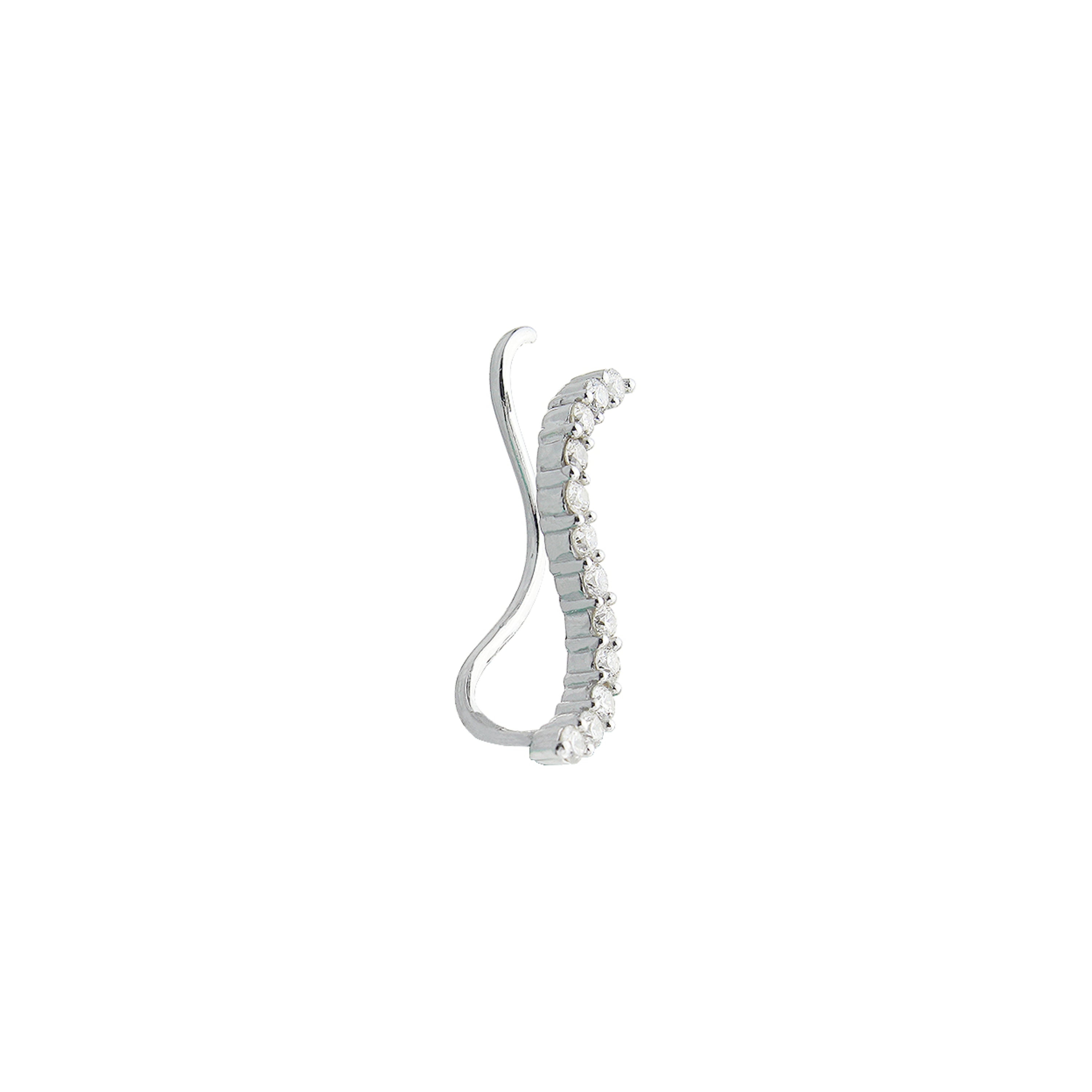 Curve Crush Dimaond Crawler Earrings