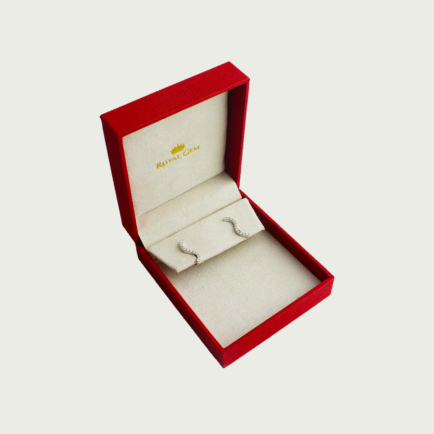 Curve Crush Diamond Crawler Earrings