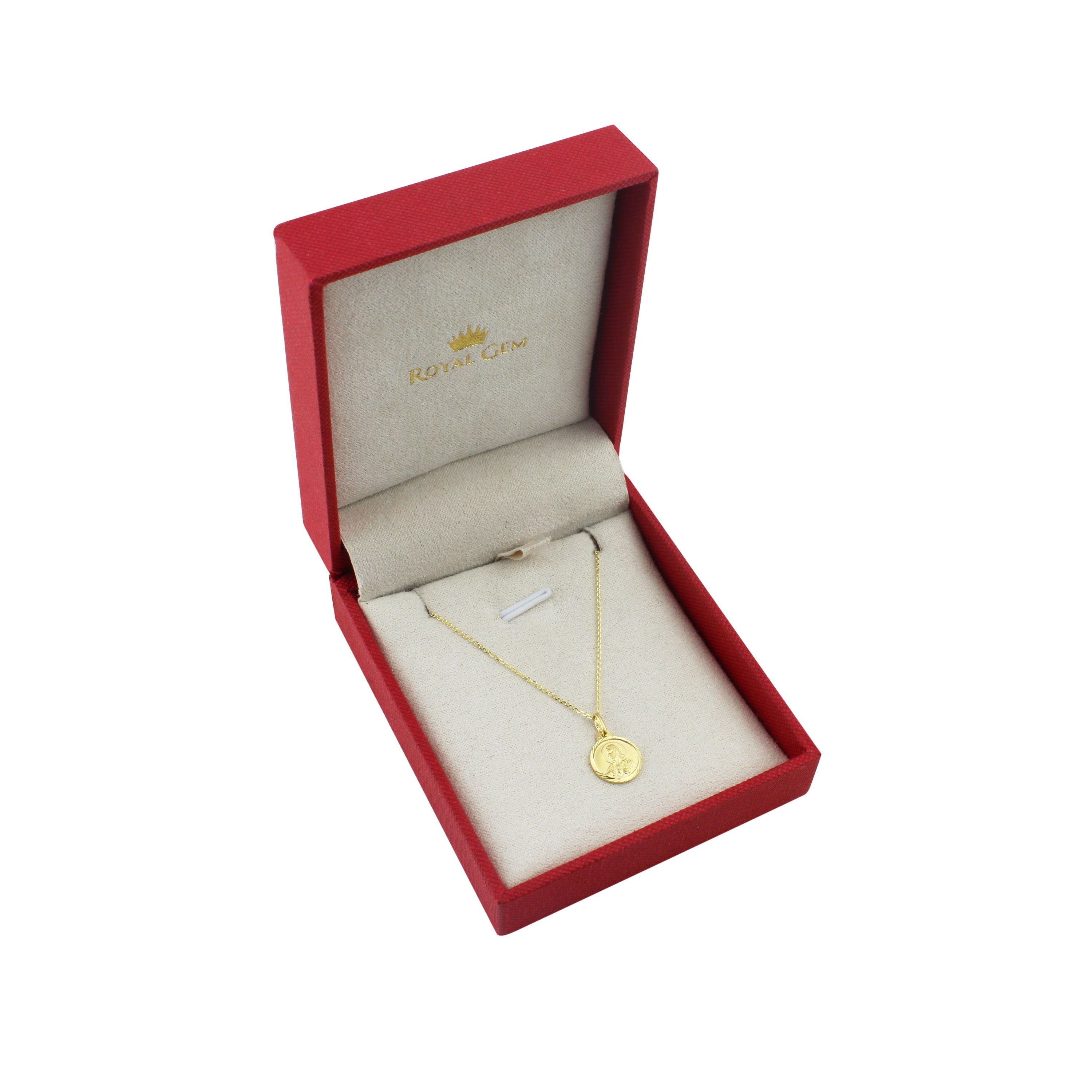 Lady of Mount Carmel & Sacred Heart Reversible Necklace