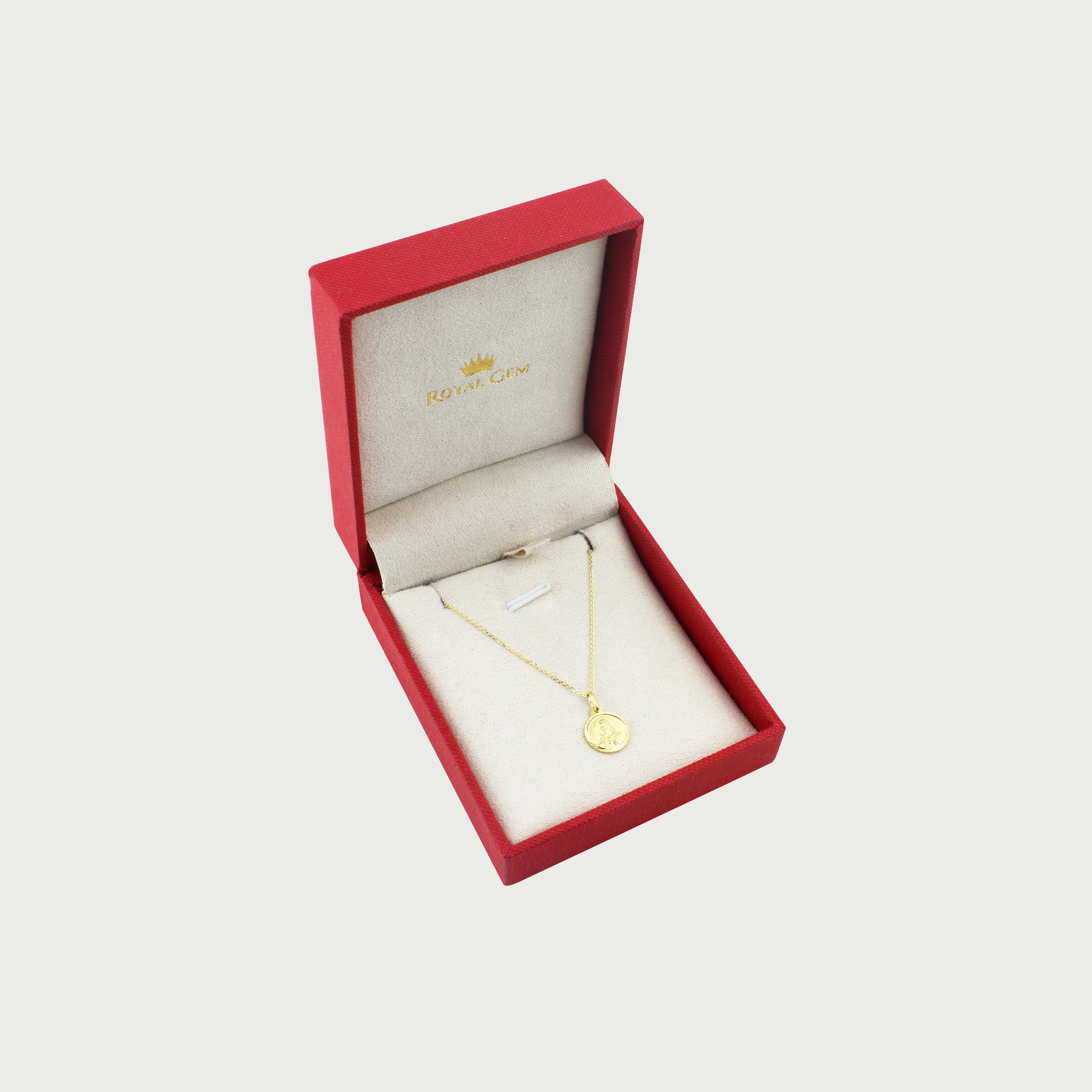 Lady of Mount Carmel & Sacred Heart Reversible Necklace