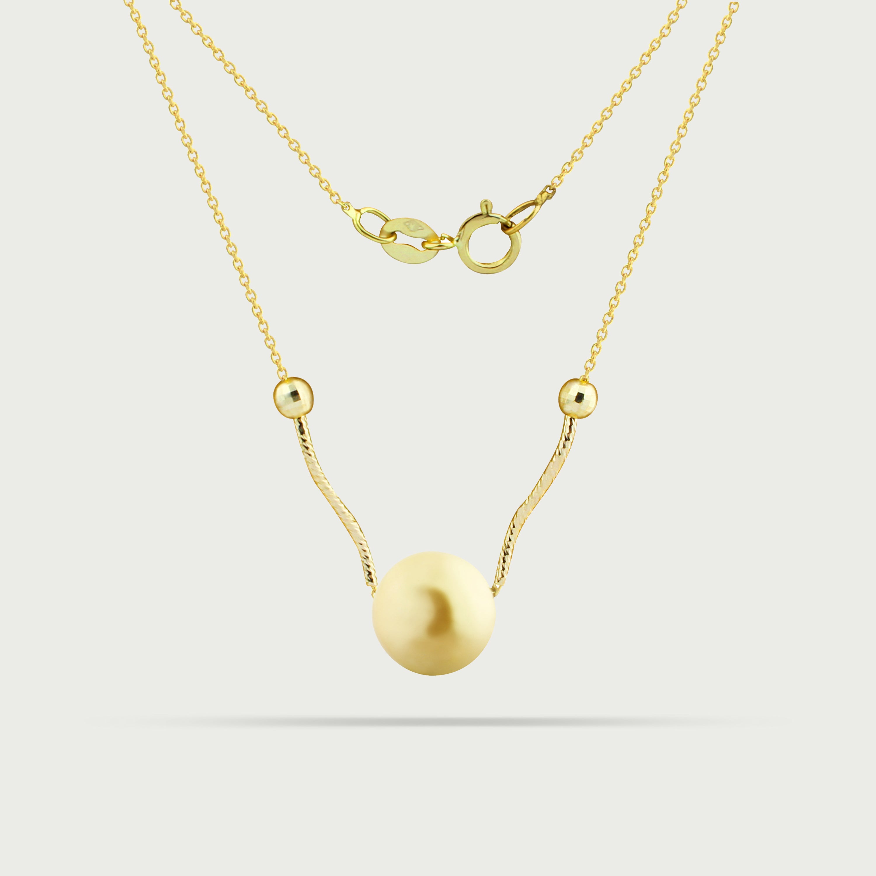 Ocean Rise  Pearl Necklace