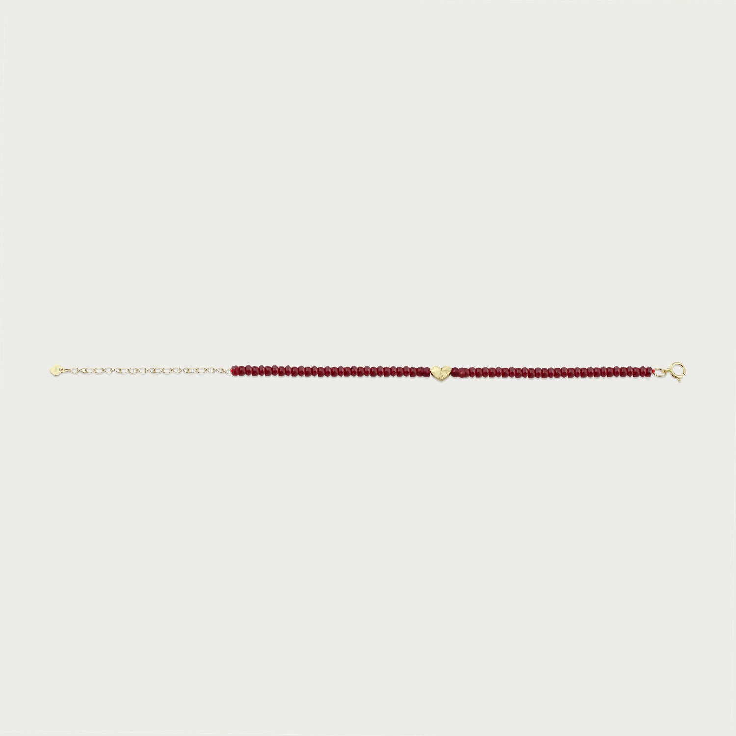 Vera Ruby Beaded Bracelet