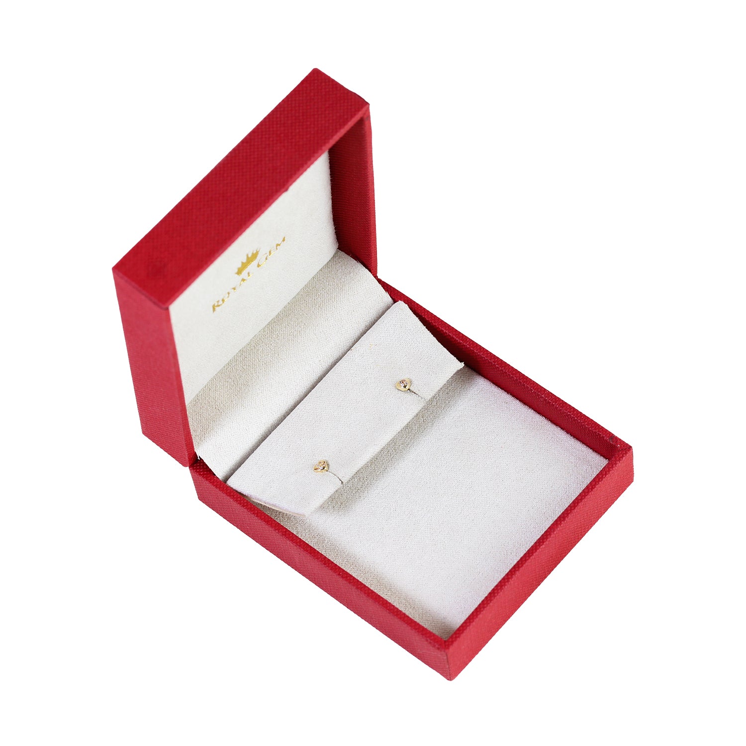 Heart of Gold Stud Earrings
