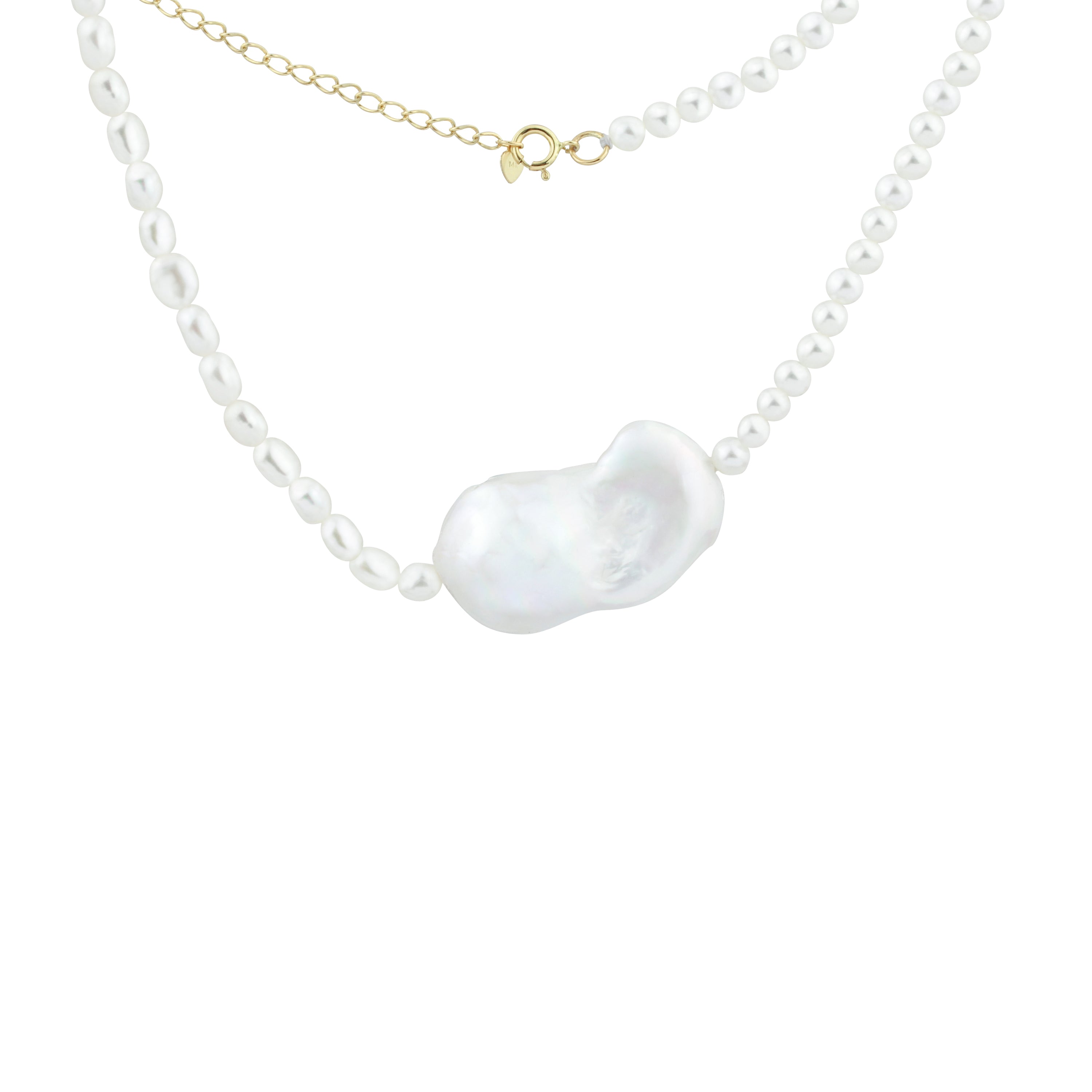 Ocean Hush Pearl Necklace